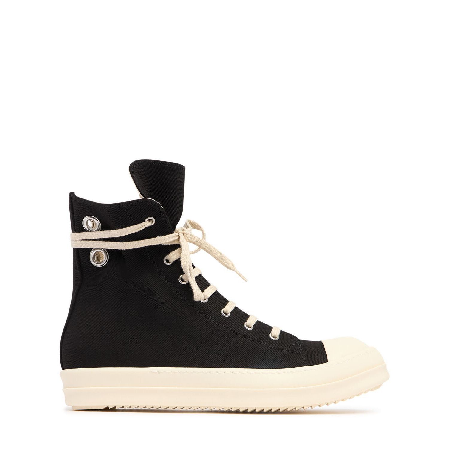 RICK OWENS DRKSHDW CONCORDIANS Men\'s Black High Sneakers New