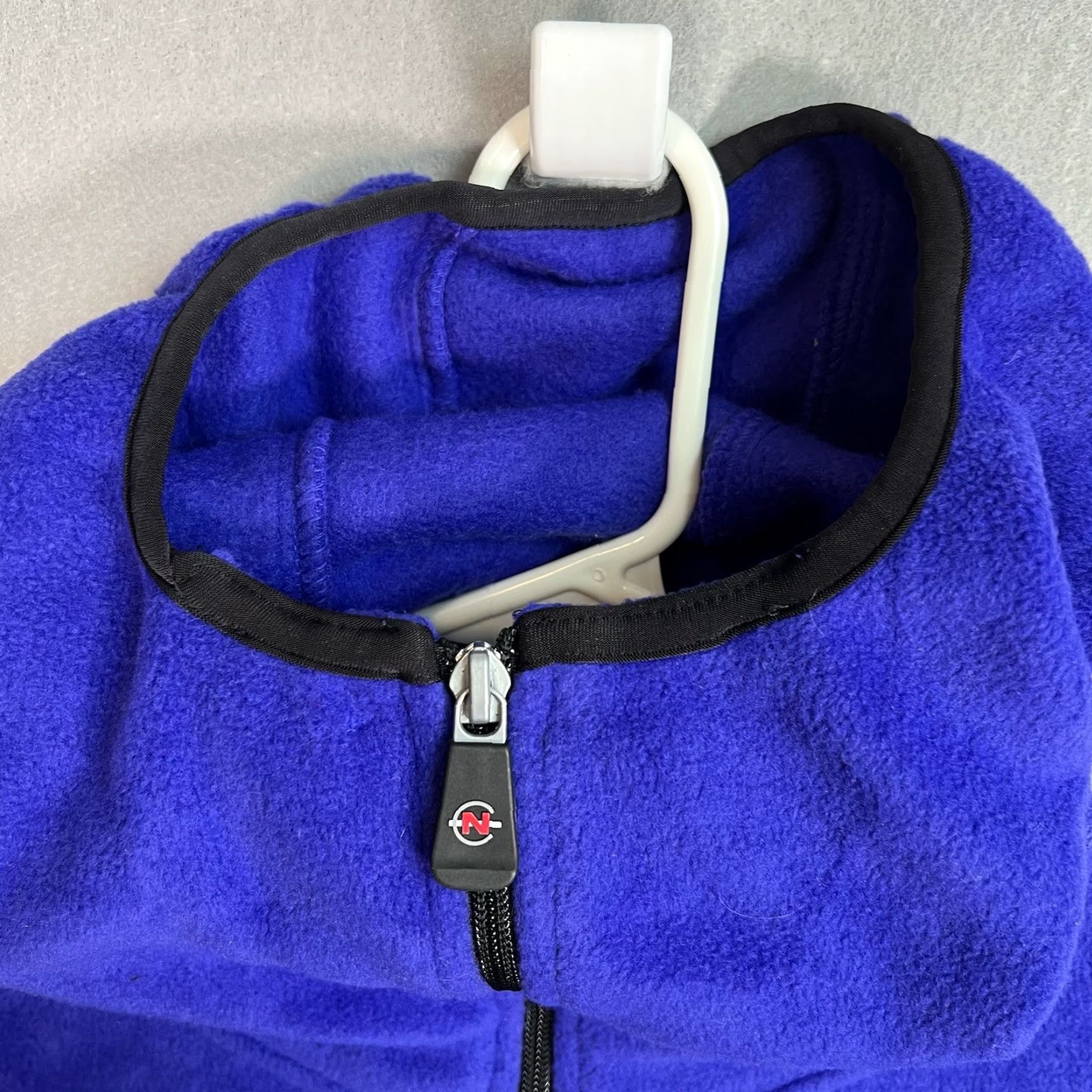 Nautica NWT! Nautica Fleece Jacket Full Zip Adult 2XL XXL Blue Black Mens Size US XXL / EU 58 / 5 - 7 Thumbnail