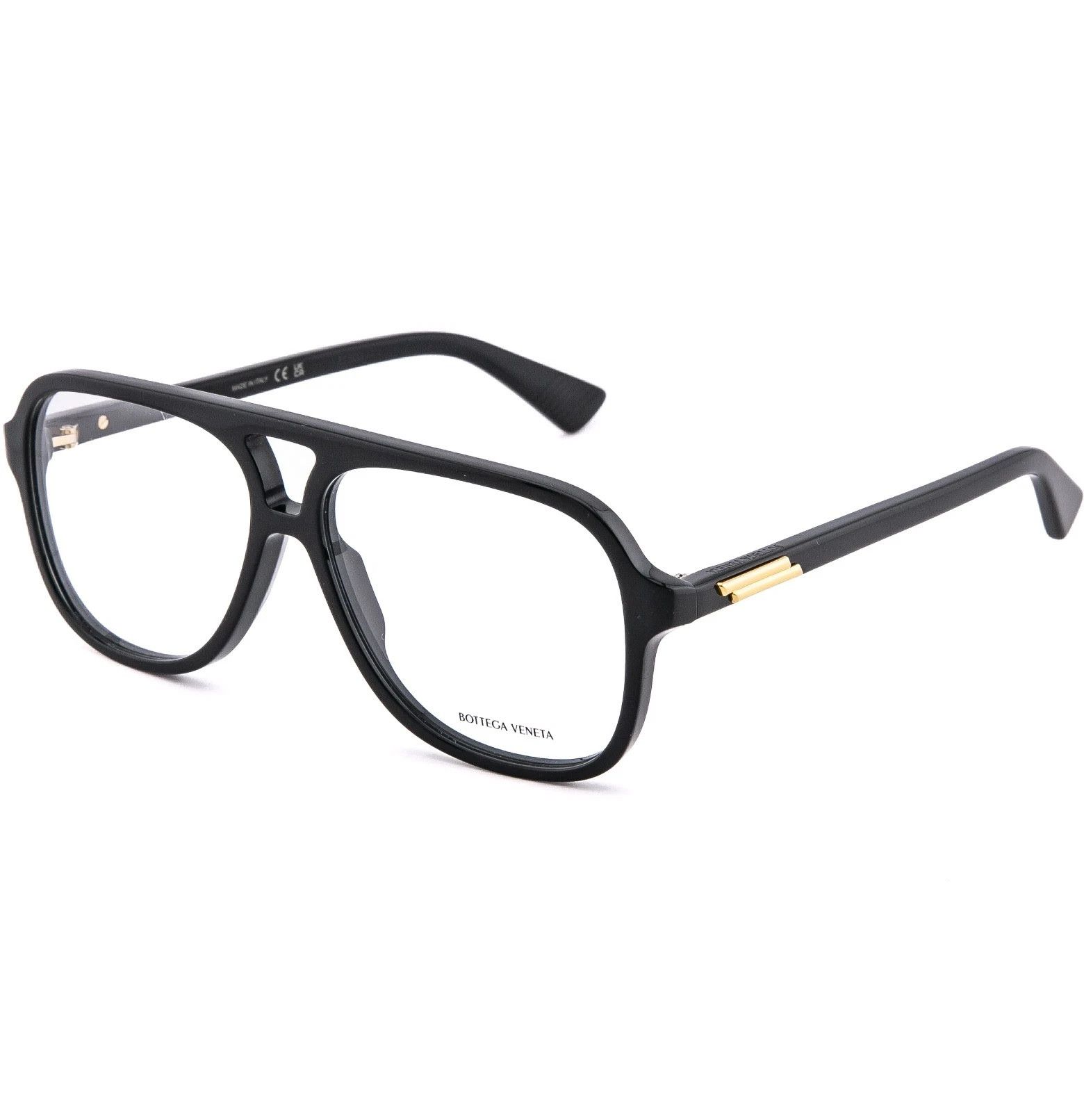 Bottega Veneta BOTTEGA VENETA 1417 CLASSIC BV1417O Optical Eyeglasses 001 Size ONE SIZE - 3 Thumbnail
