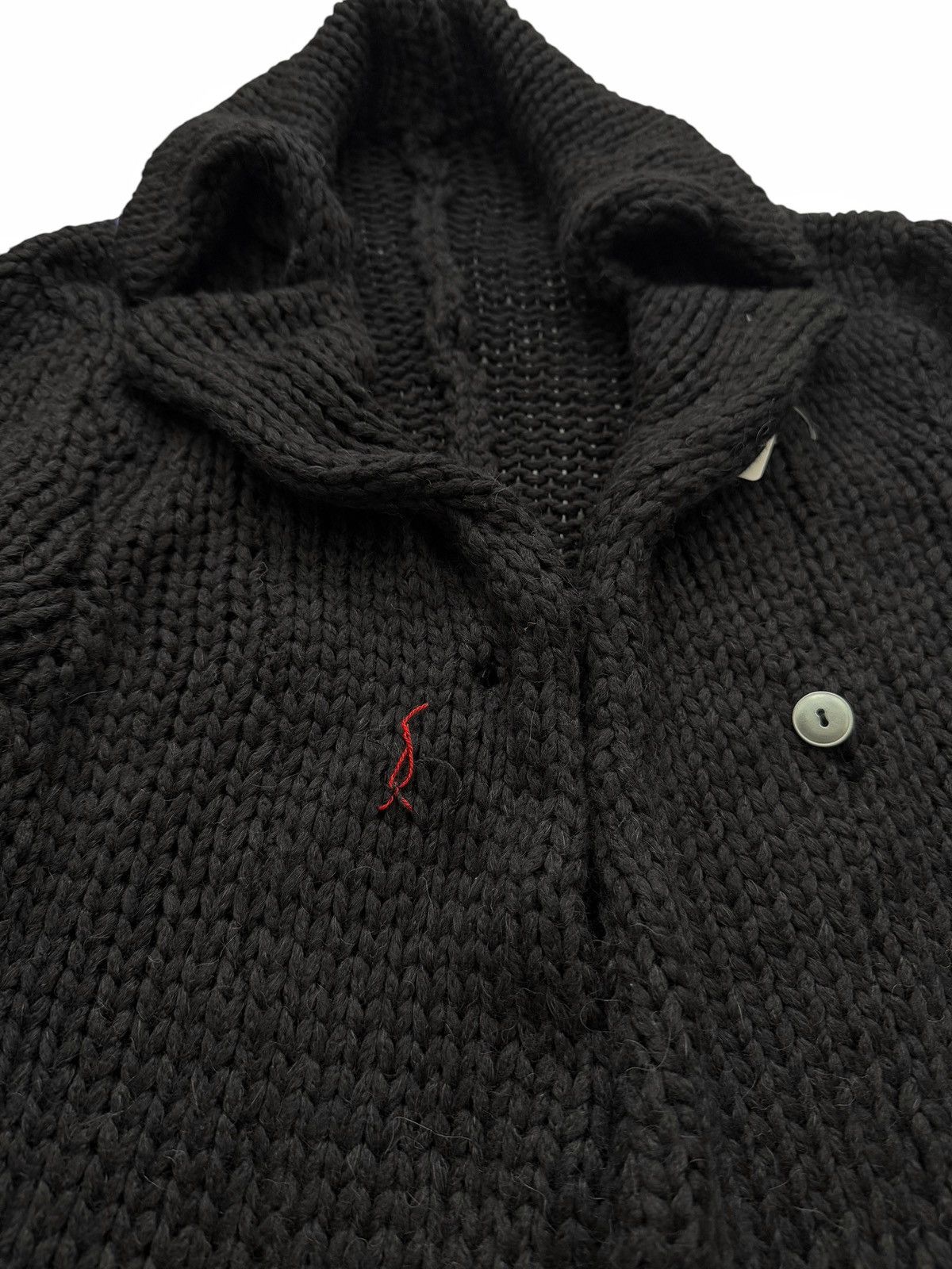 Greg Lauren 2012 OG “The Chunky Loner” Knitter Jacket (Cashmere Alpaca) Size US XS / EU 42 / 0 - 3 Thumbnail