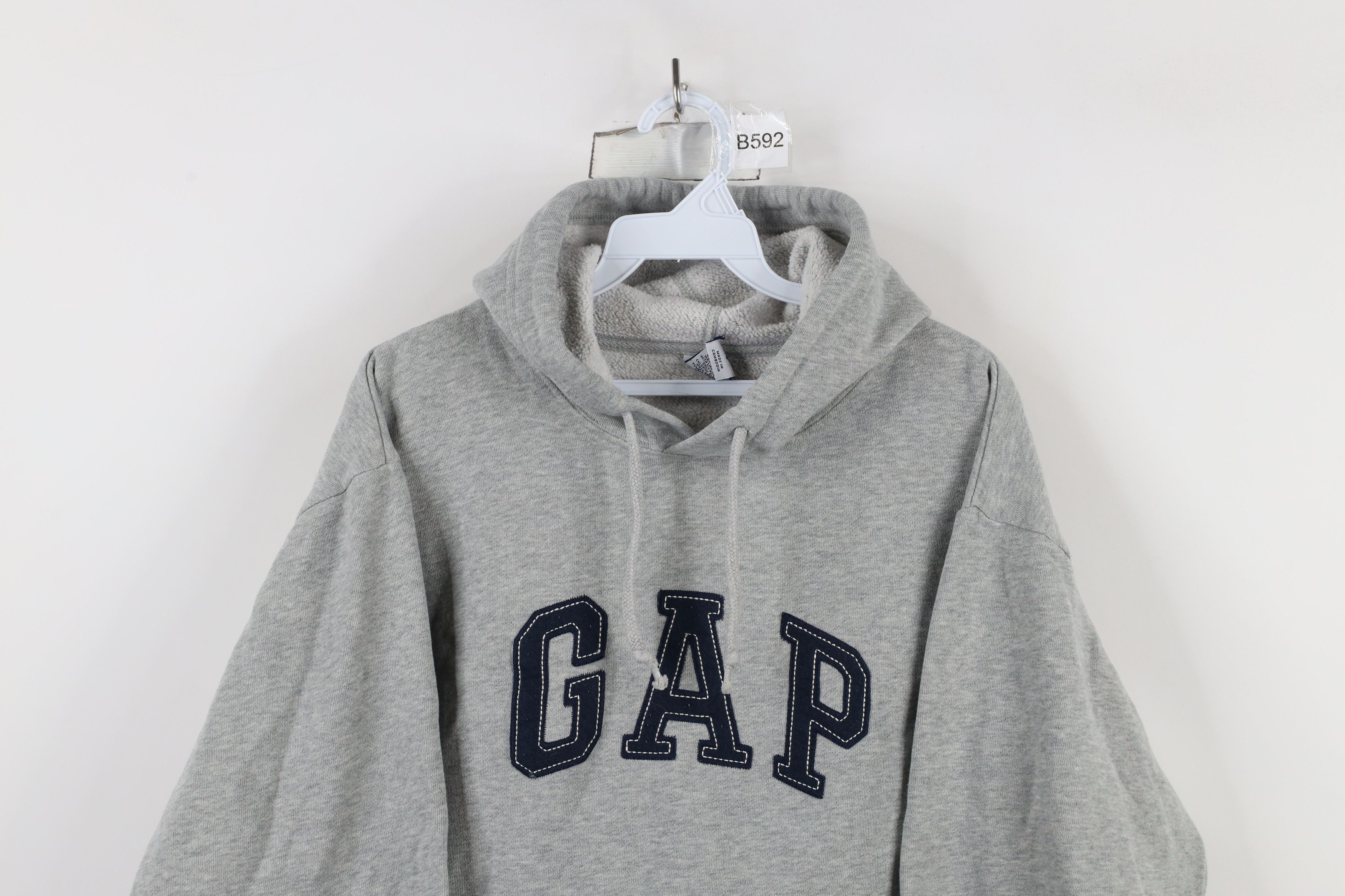 Gap × Vintage Vintage Y2K Gap Spell Out Block Letter Hoodie Sweatshirt Size S / US 4 / IT 40 - 2 Thumbnail