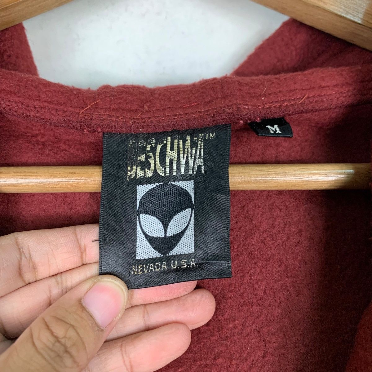 Japanese Brand BESCHWA Half Zip Pullover Hoodie Fleece #0045-C3 Size US M / EU 48-50 / 2 - 15 Thumbnail