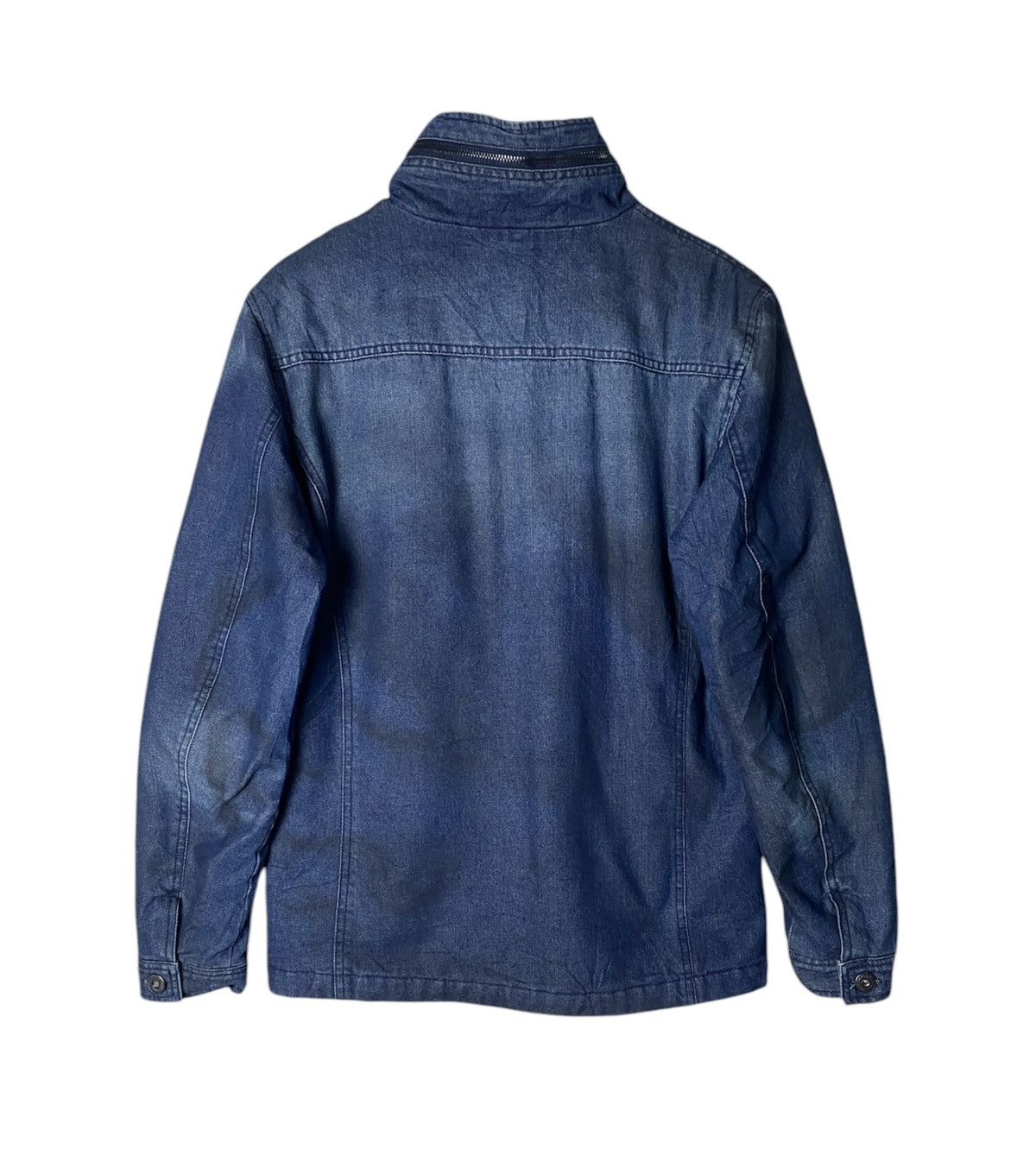 Japanese Brand Growth Of Grail Style Bule Denim Jacket Size US XL / EU 56 / 4 - 3 Thumbnail