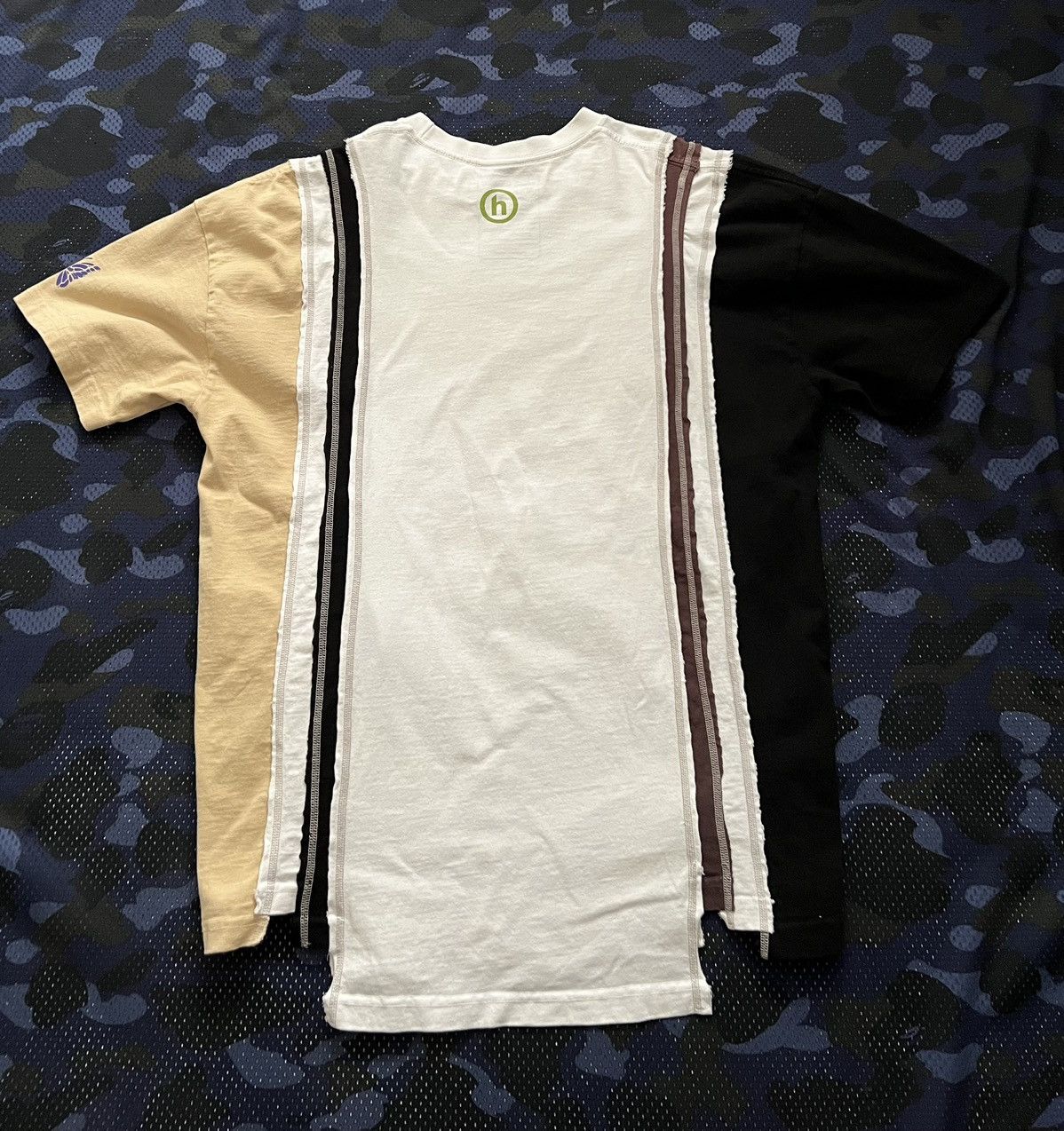 HIDDEN × Needles HIDDEN NY x Needles 7 Cuts Wide Tee Rebuild 