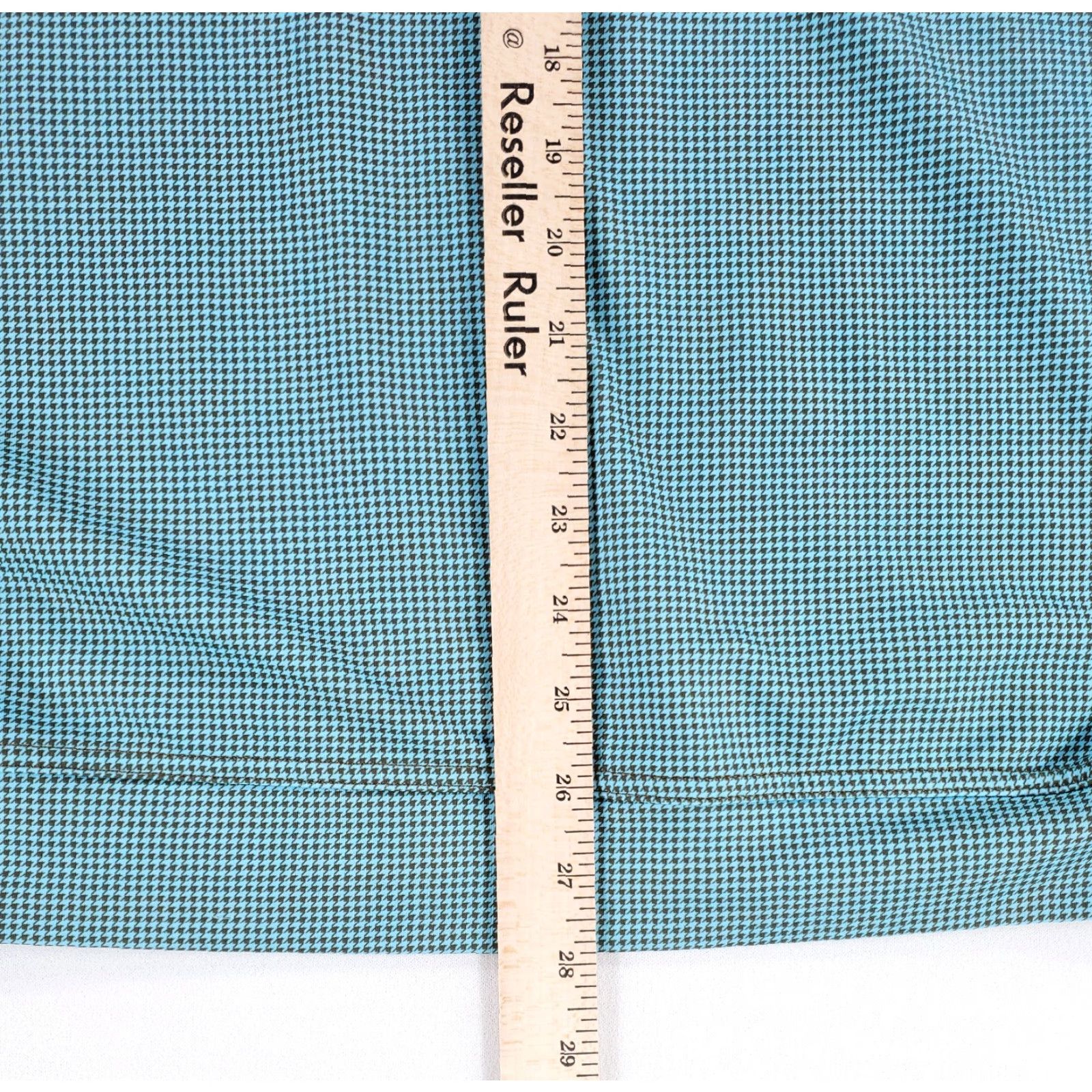 Peter Millar Peter Millar Houndstooth Perth 1/4 Zip Pullover Shirt Green Long Sleeve Mens L Size US L / EU 52-54 / 3 - 6 Thumbnail