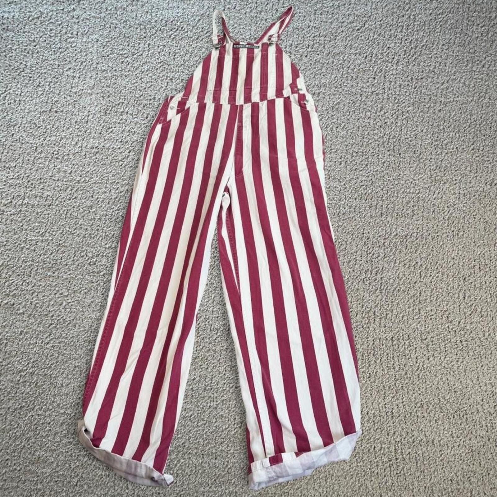 Other Indiana Hoosiers Striped Overalls Game Bibs Candy Stripe M Size US 32 / EU 48 - 1 Thumbnail