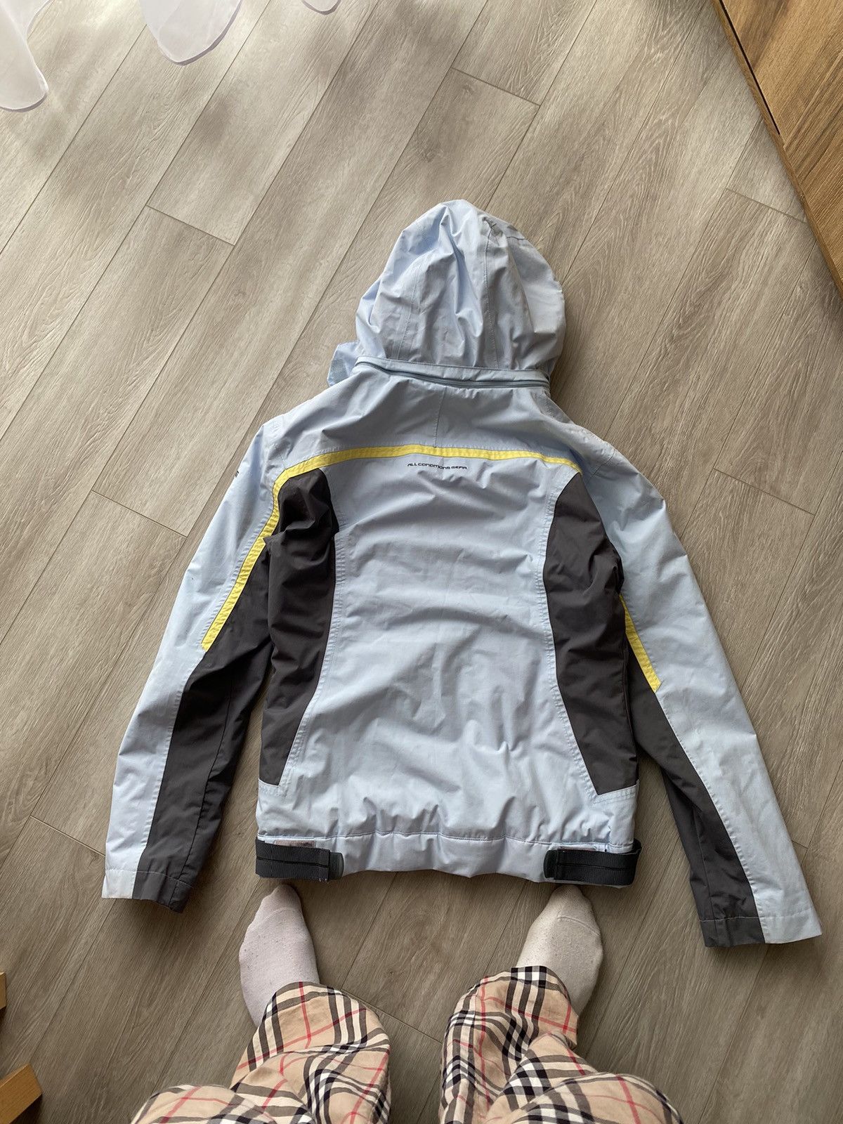 Nike × Nike ACG × Vintage Nike ACG Vintage Grey Baby Blue Tech Windbreaker Jacket Size M / US 6-8 / IT 42-44 - 10 Thumbnail
