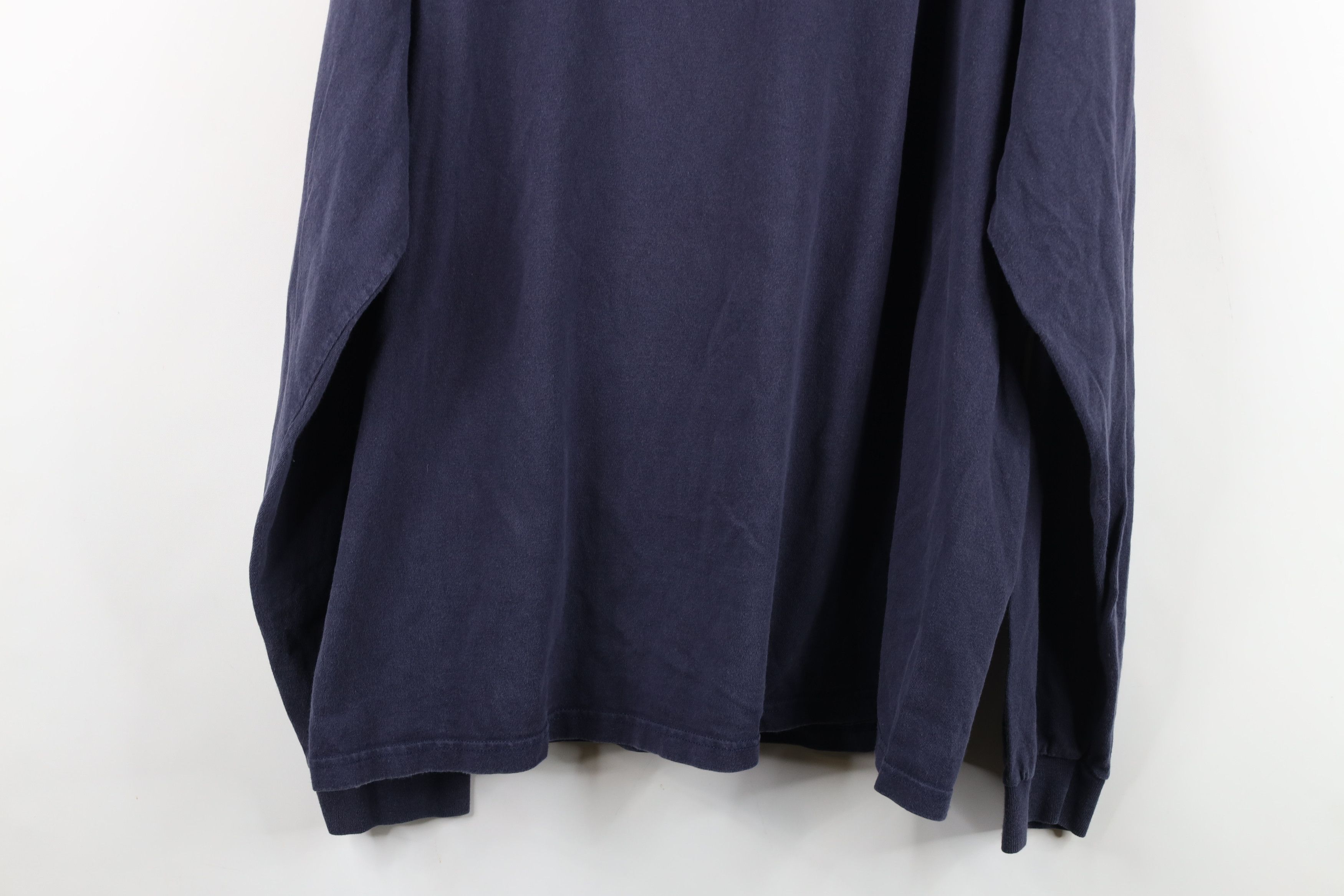 Vintage Vintage 90s Y2K Streetwear Cotton Blank Long Sleeve T-Shirt Size US XL / EU 56 / 4 - 13 Thumbnail