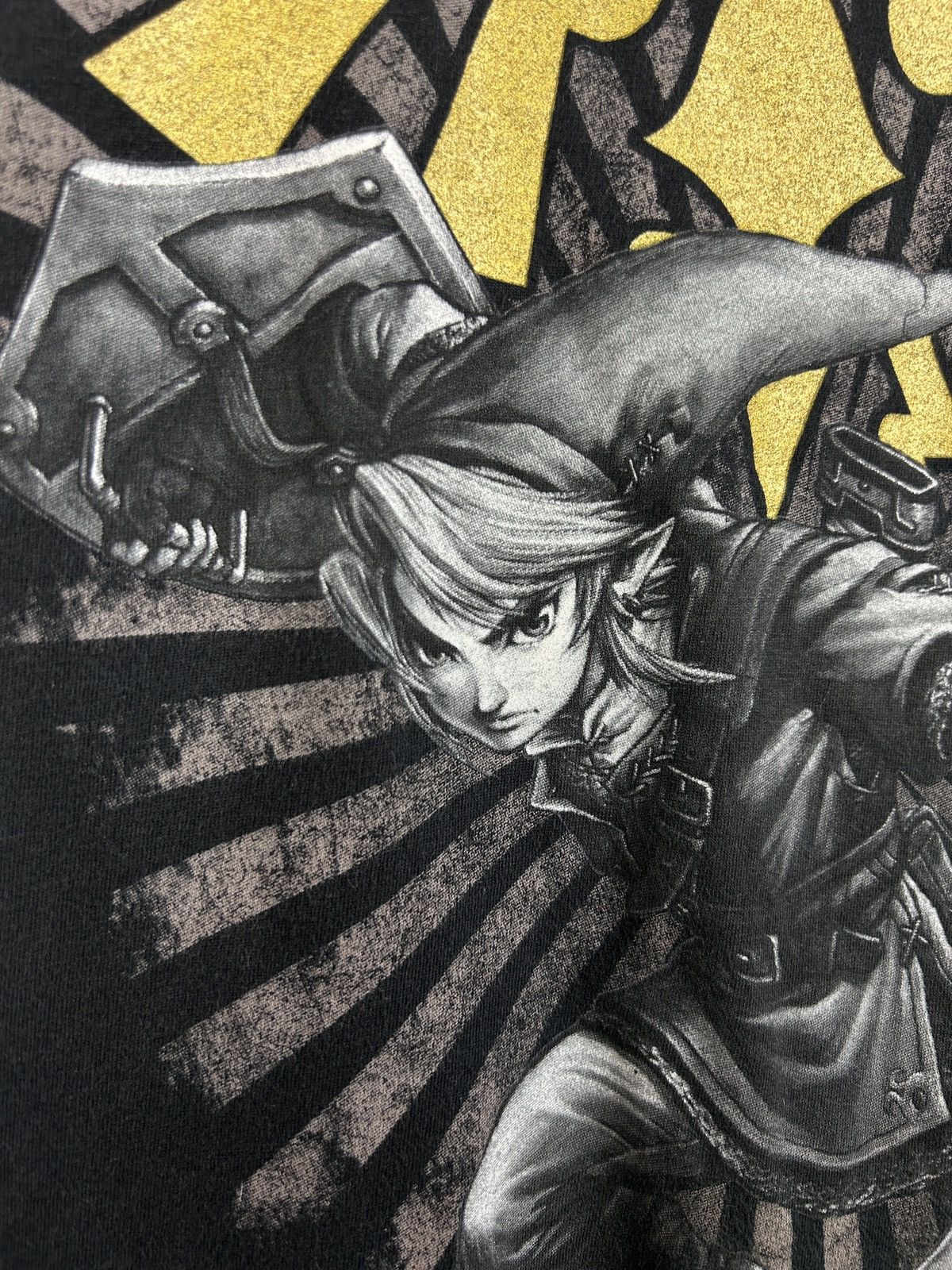 Nintendo Nintendo Legend Of Zelda 2012 Link Licensed T-Shirt Black Size US S / EU 44-46 / 1 - 3 Thumbnail