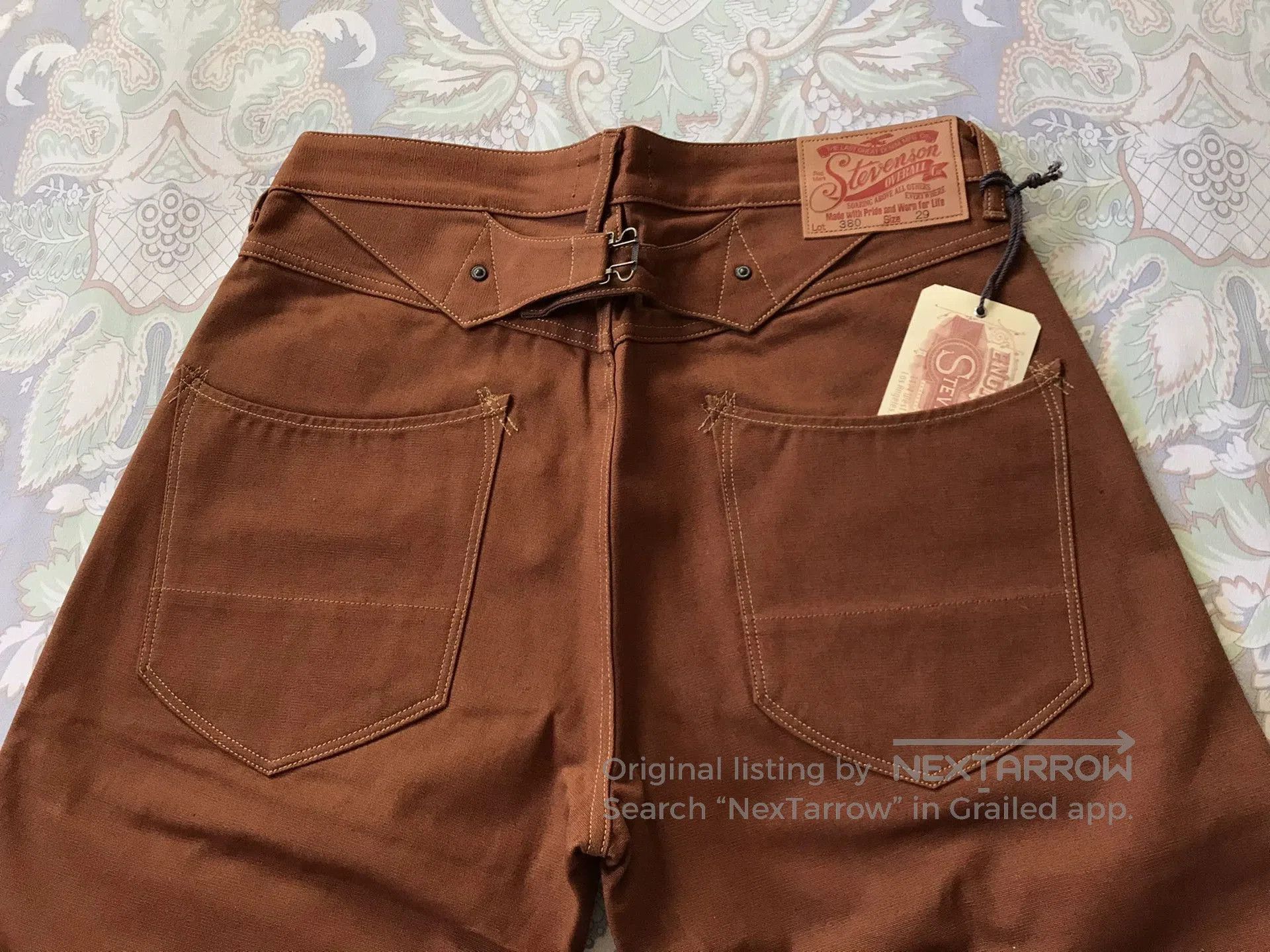 Visvim Stevenson Overall 380 Canvas Work Pants. Size US 30 / EU 46 - 3 Thumbnail