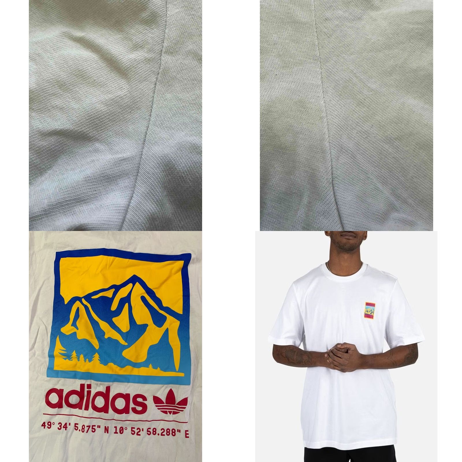 Adidas ADIDAS ADIPLORE ORIGINAL 2020 MEN SHIRT T-SHIRT TEE JERSEY SIZE M MEDIUM White Logo solid short sleeve 66 cm 50 cm Mens Size US M / EU 48-50 / 2 - 8 Thumbnail
