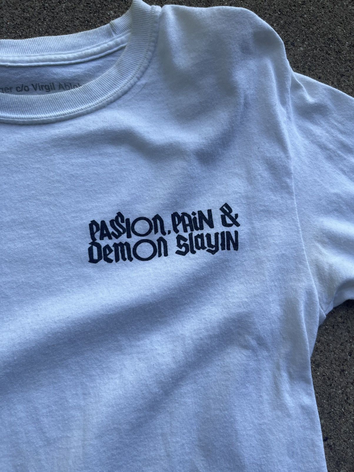 Kid Cudi Kid Cudi Passion Pain & Demon Slayin' Virgil Abloh Album Tee Size US S / EU 44-46 / 1 - 3 Thumbnail