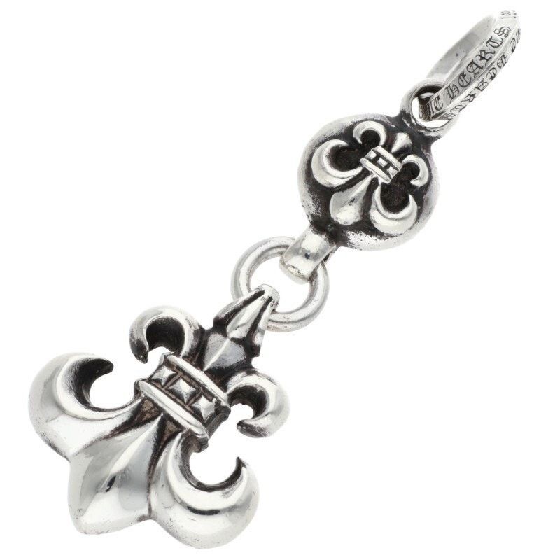 Chrome Hearts Chrome Hearts Silver Fleur Ball Charm Necklace Size ONE SIZE - 2 Thumbnail