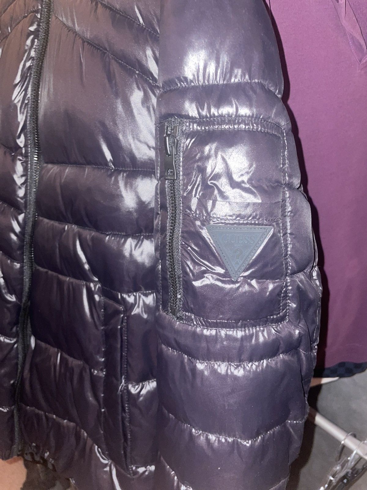 Guess Triple Black Guess Puffer Jacket Size US L / EU 52-54 / 3 - 2 Thumbnail