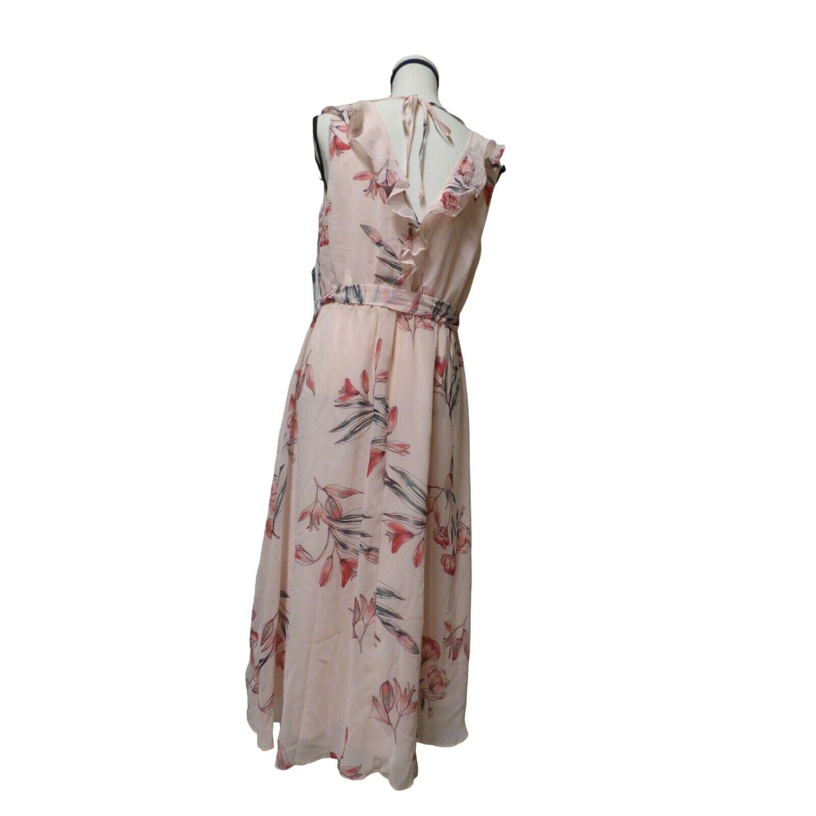 Other $129.00 RACHEL Rachel Roy Odele Ruffle Dress, Size L, Pink Size L / US 10 / IT 46 - 3 Thumbnail