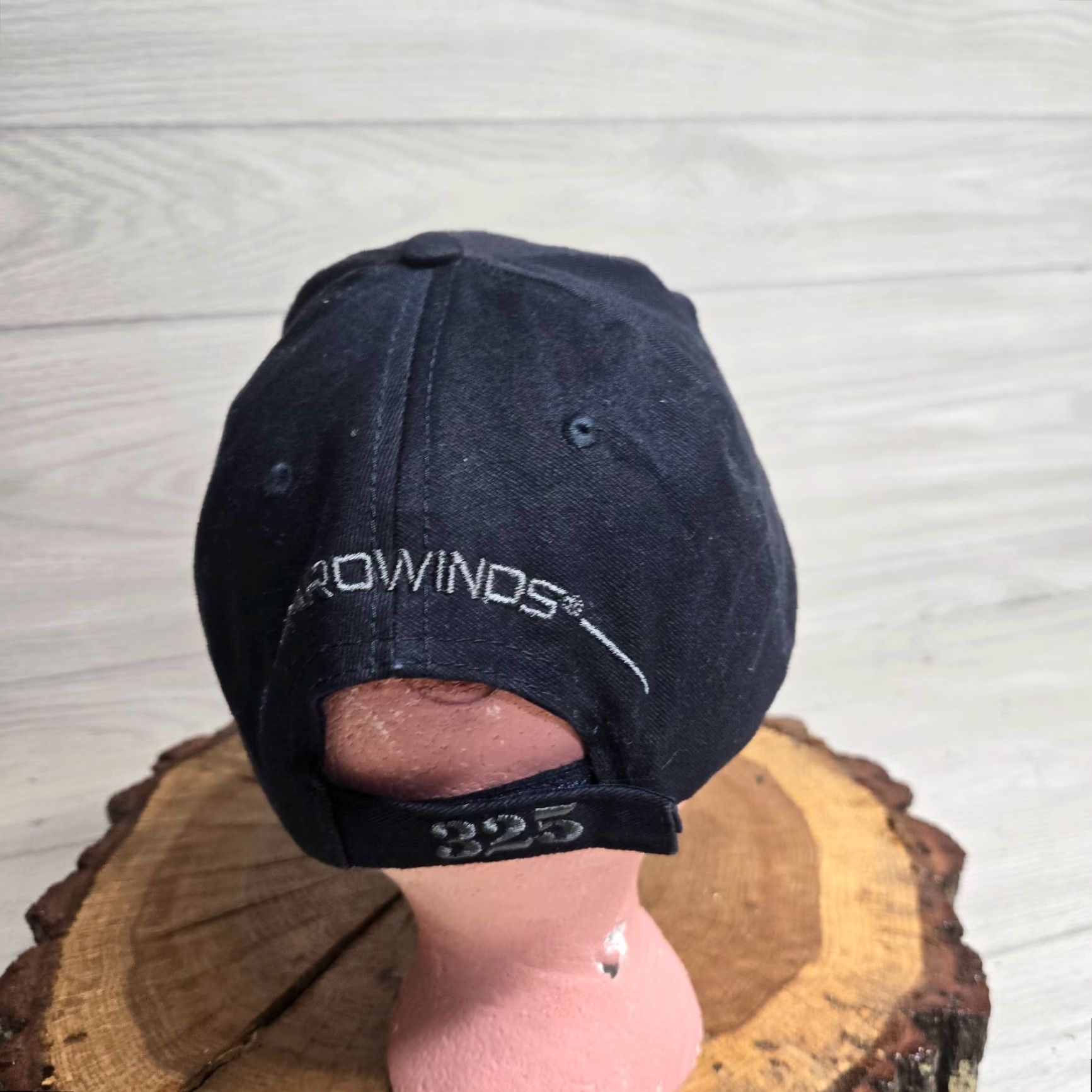 Vintage Carowinds Adjustable Black Baseball Cap Hat Unisex Adults Outdoor Adventure Size ONE SIZE - 3 Thumbnail