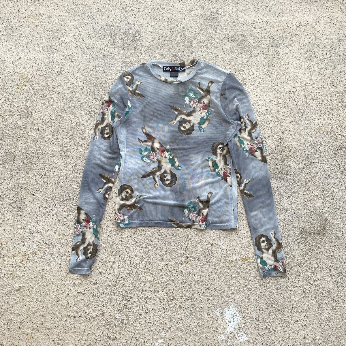 Cop Copine × Hysteric Glamour × Japanese Brand Angels Mesh Hysteric Glamour Gaultier Vibe Long Sleeve Size M / US 6-8 / IT 42-44 - 1 Thumbnail