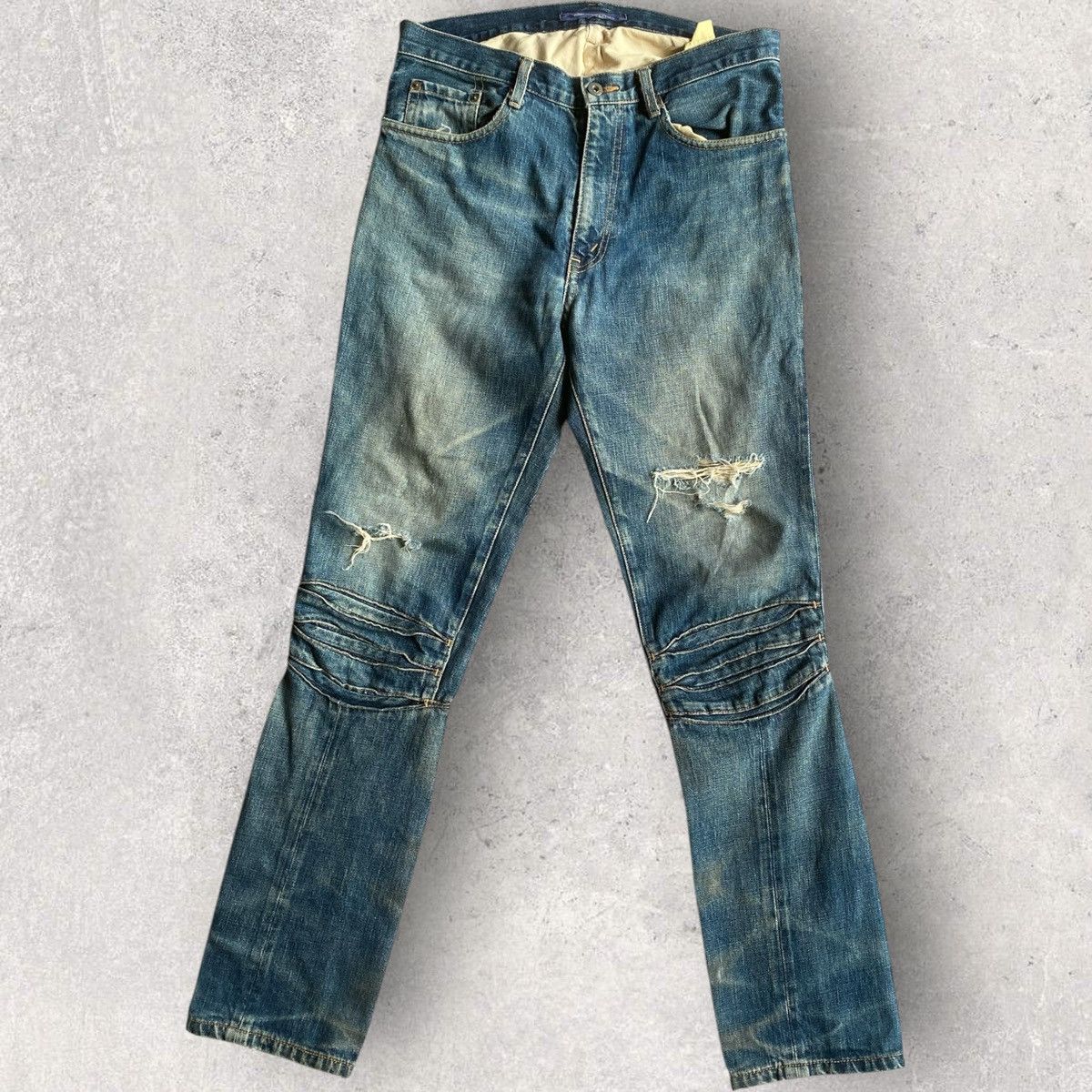 Junya Watanabe AW2004 Biker Jeans Size US 34 / EU 50 - 1 Thumbnail