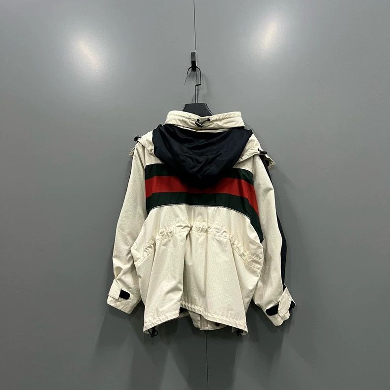 Gucci Gucci Size 38 Color-blocked striped jacket 2502-Nextarrow Size US XS / EU 42 / 0 - 2 Thumbnail