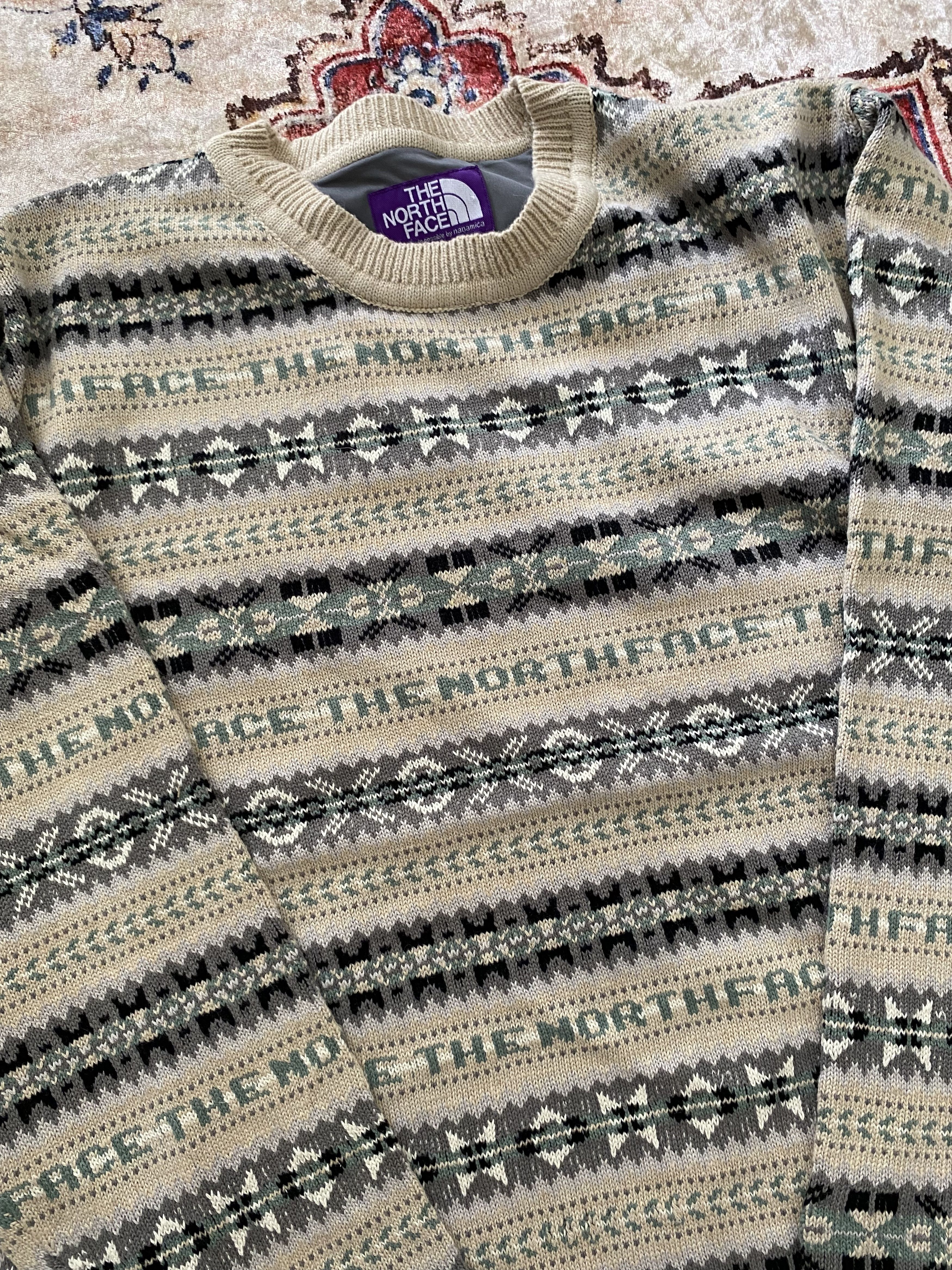 Nanamica × The North Face Purple Label The North Face Nanamica GORE-TEX Infinium Fair Isle Sweater Size US L / EU 52-54 / 3 - 4 Thumbnail