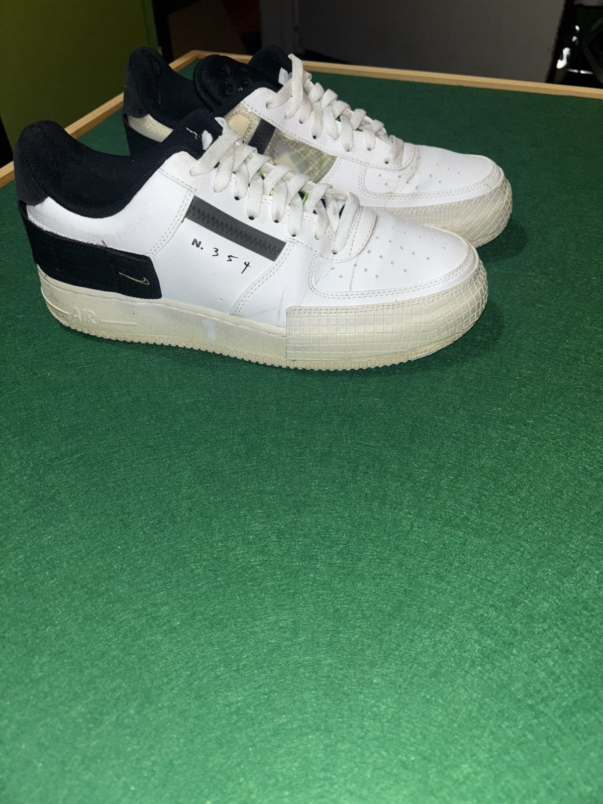 Nike Nike air force type 1 volt Size US 9.5 / EU 42-43 - 8 Thumbnail