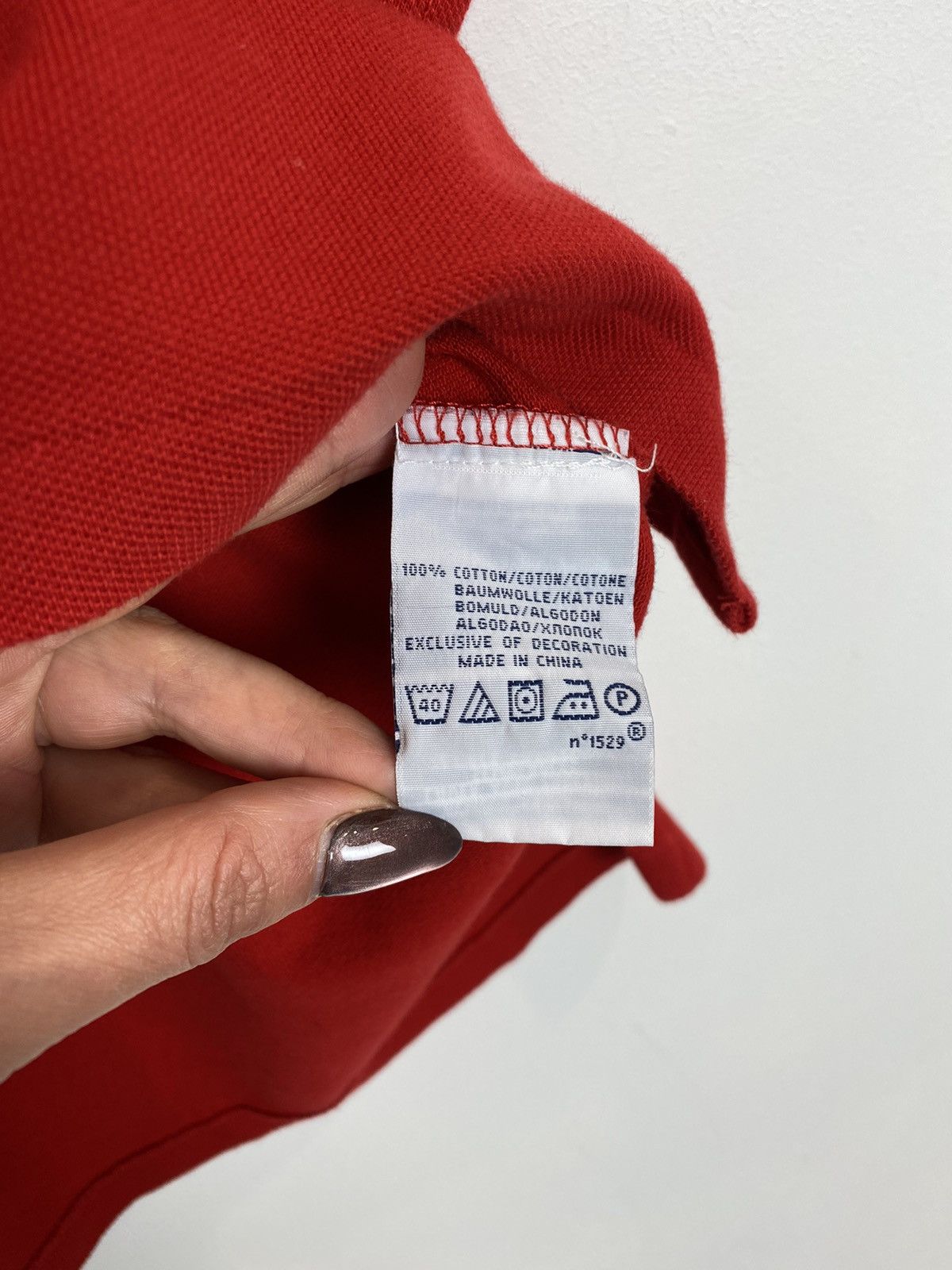 Polo Ralph Lauren Vintage Polo Ralph Lauren Embroidered Logo Polo Shirt Red Size US S / EU 44-46 / 1 - 6 Thumbnail