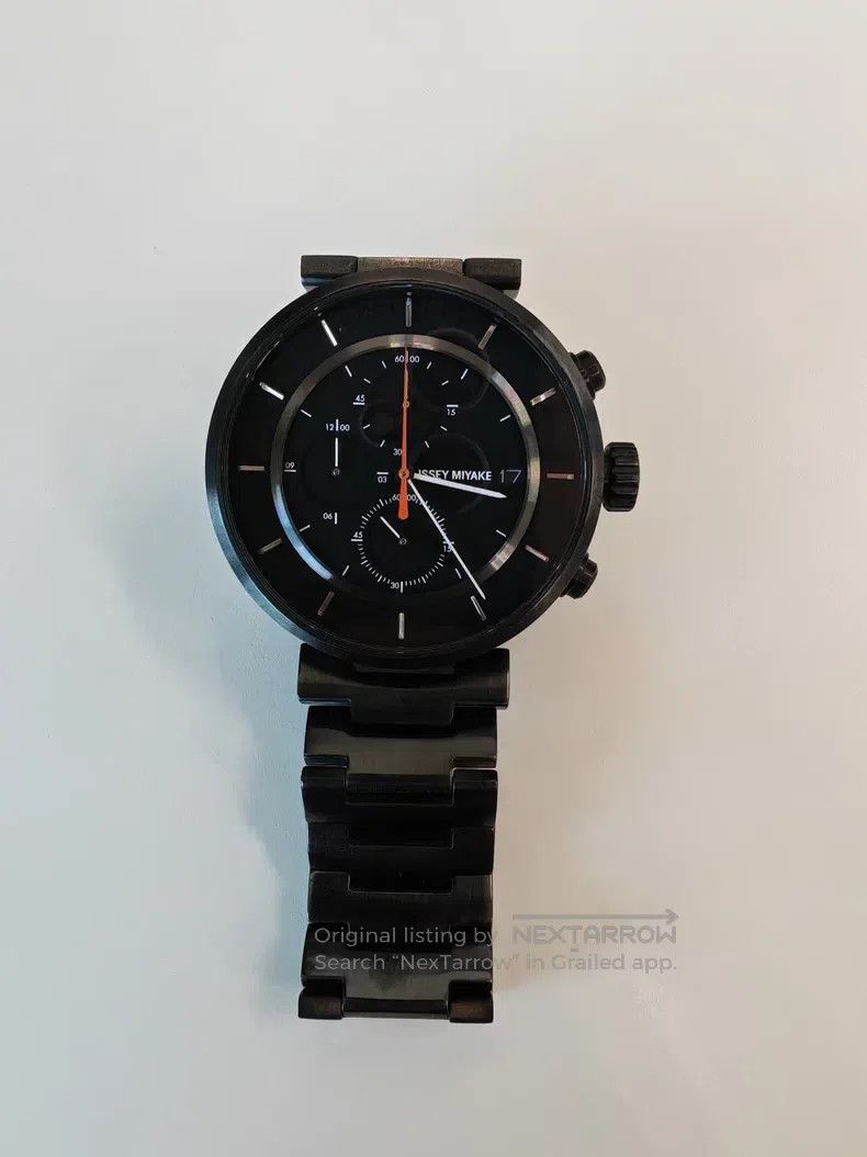 Issey Miyake Issey Miyake Black Dial Stainless Steel Strap Quartz Fashi Size ONE SIZE - 1 Thumbnail
