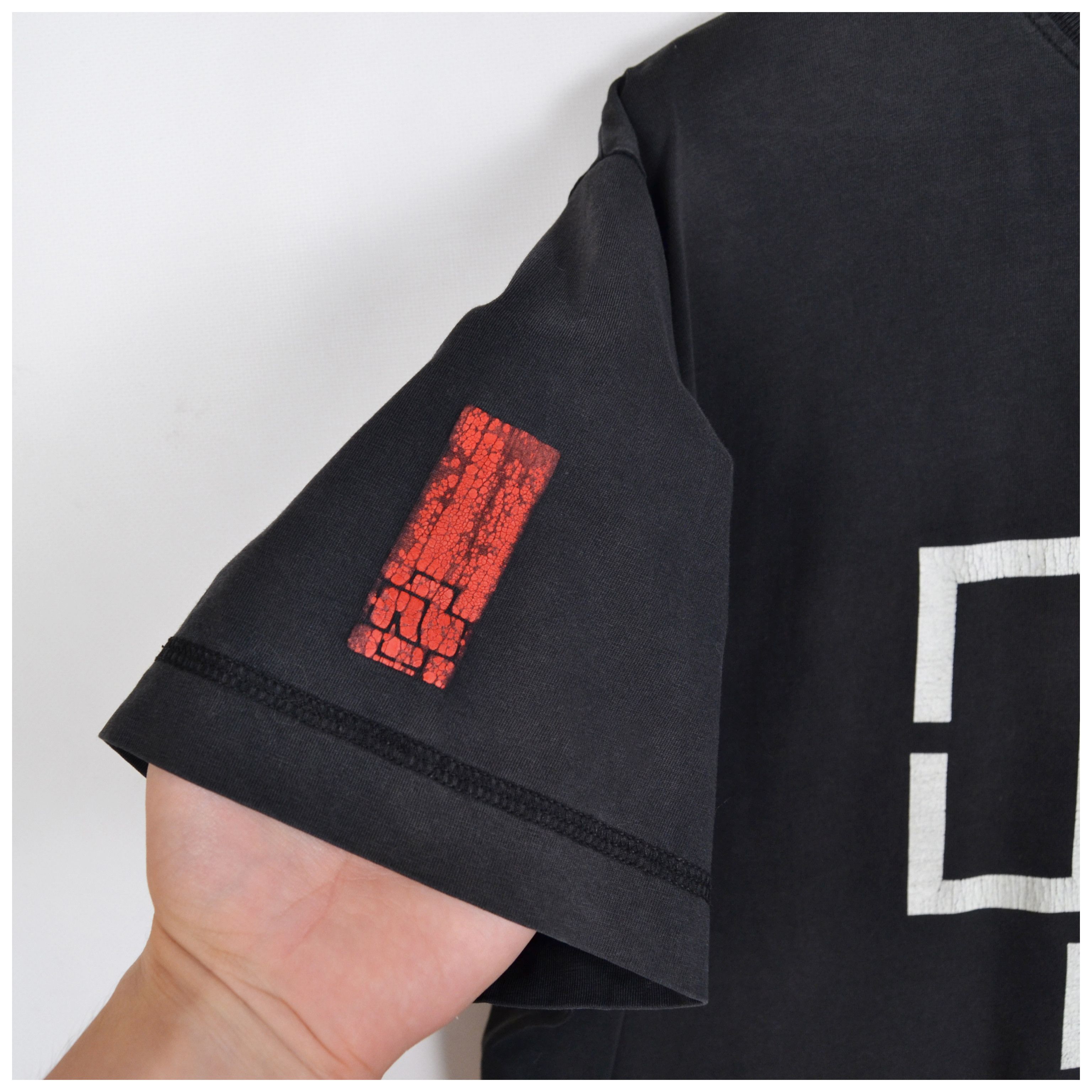Band Tees Vintage Rammstein T-Shirt In Faded Black Size XL/XXL Size US XXL / EU 58 / 5 - 5 Thumbnail