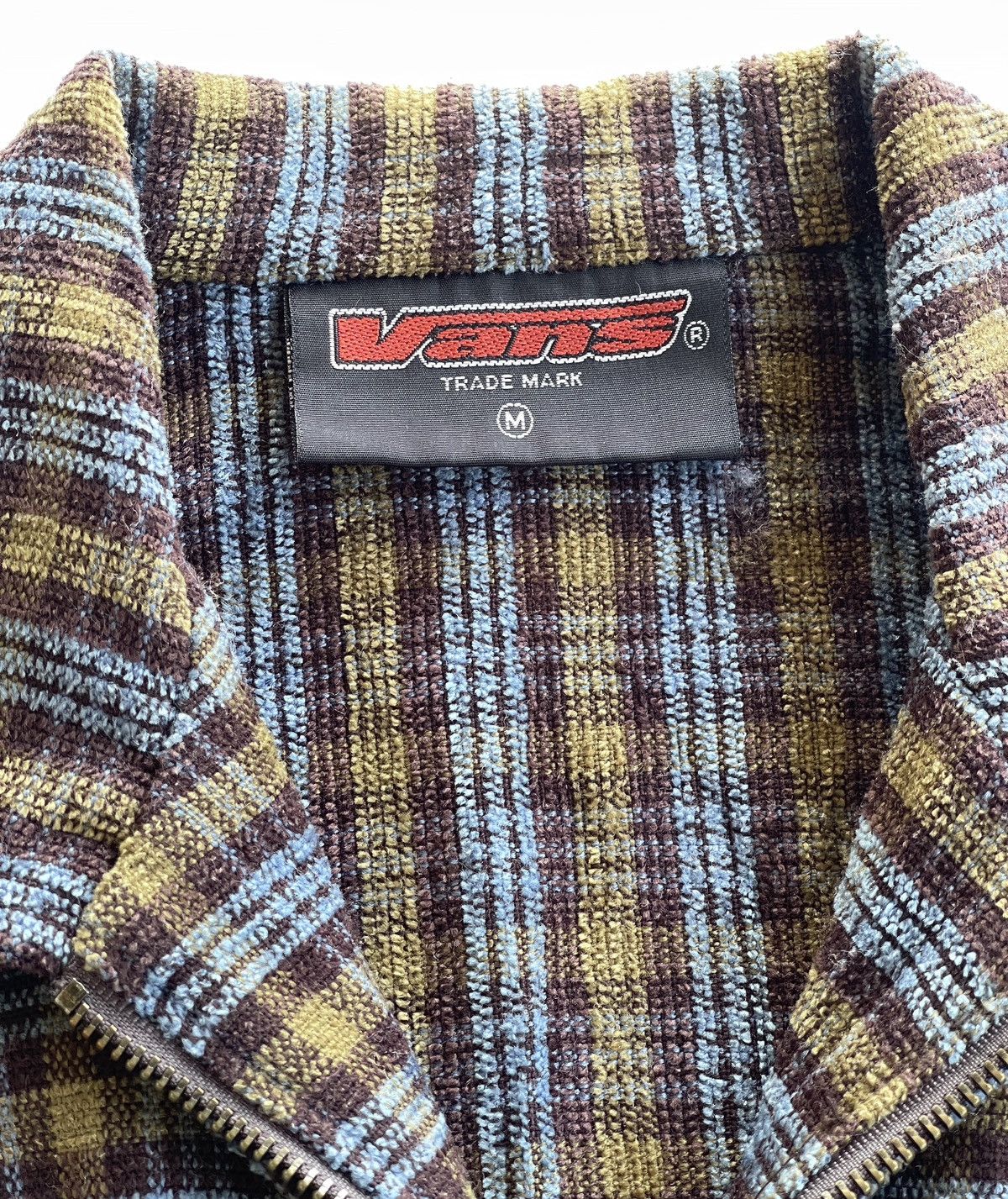 Vans × Vintage Vans Zipper Plaid Shirt Size US M / EU 48-50 / 2 - 7 Thumbnail
