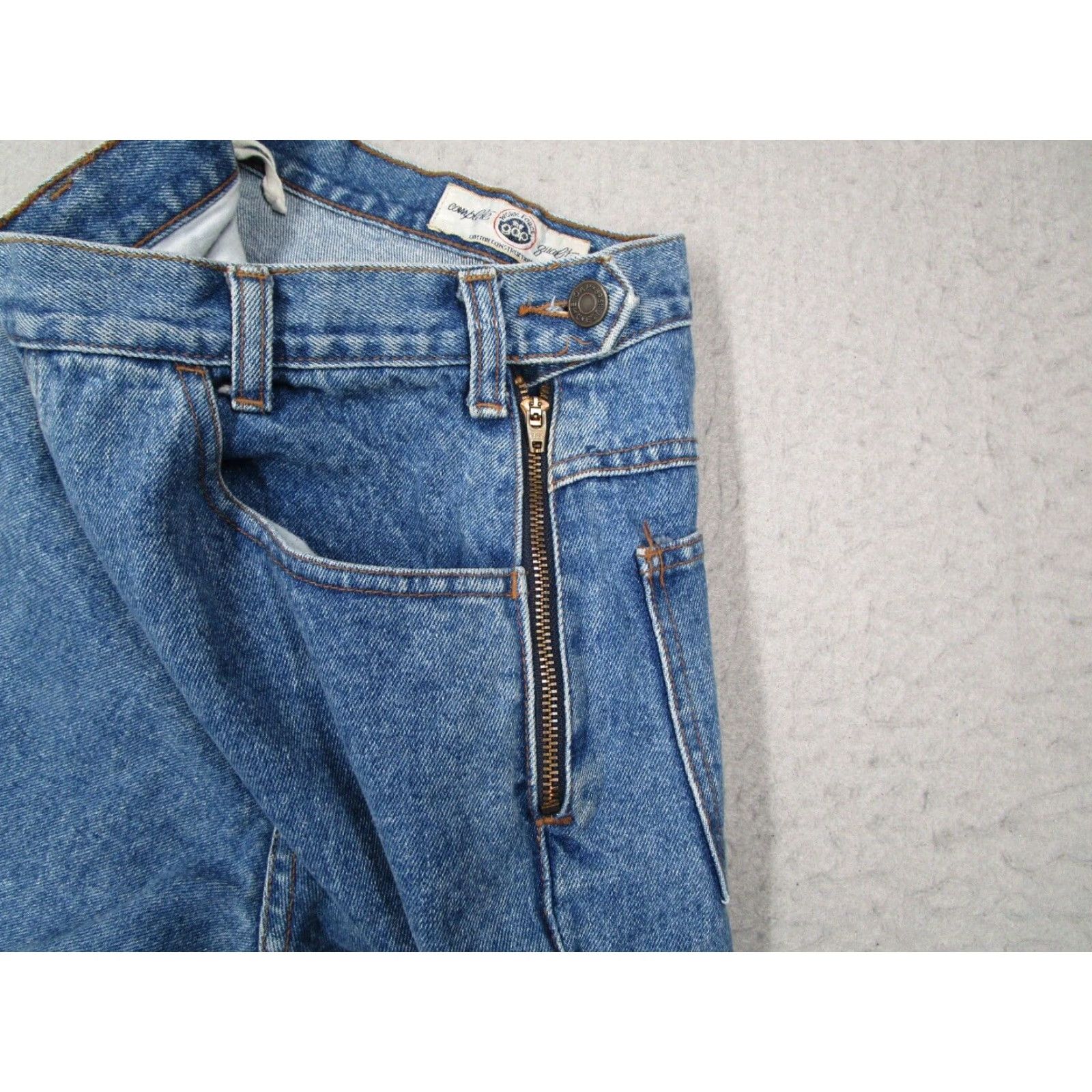 Gap VINTAGE Gap High Rise Tapered Jeans Womens 24x28 Blue Cotton 90s Size 27" / US 4 / IT 40 - 3 Thumbnail