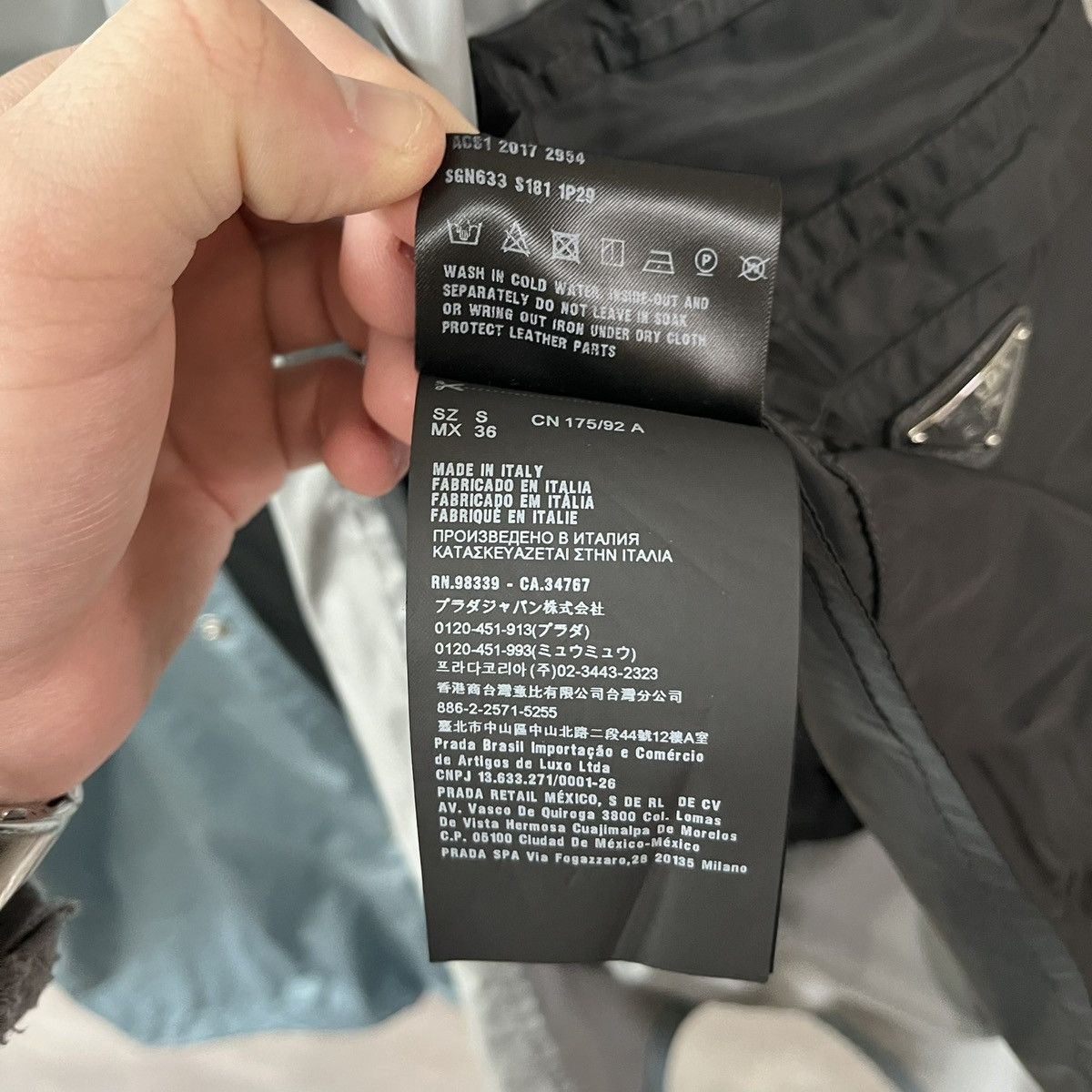 Prada Prada Piuma Rain Coat Nylon Jacket Size US S / EU 44-46 / 1 - 19 Thumbnail