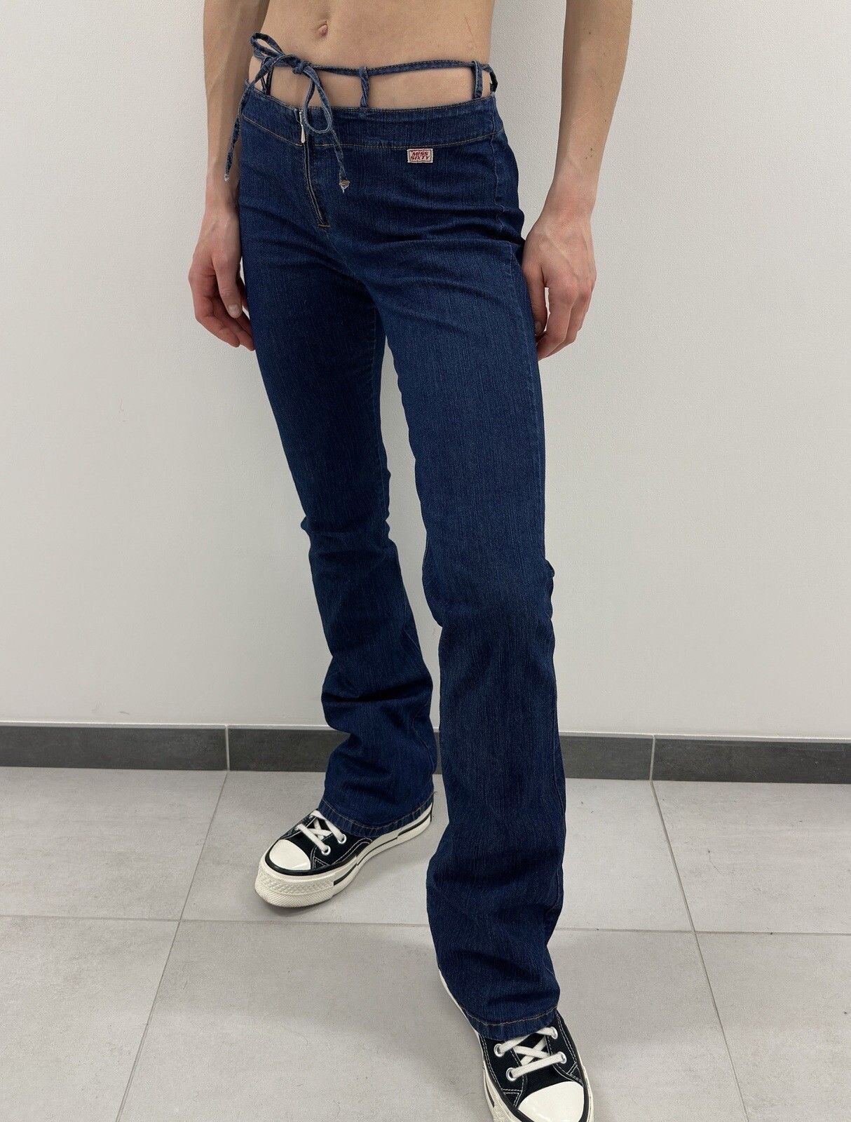 Miss Sixty Miss Sixty Denim Jeans Skinny Boho y2k vintage 2000`s Size 27" / US 4 / IT 40 - 10 Thumbnail