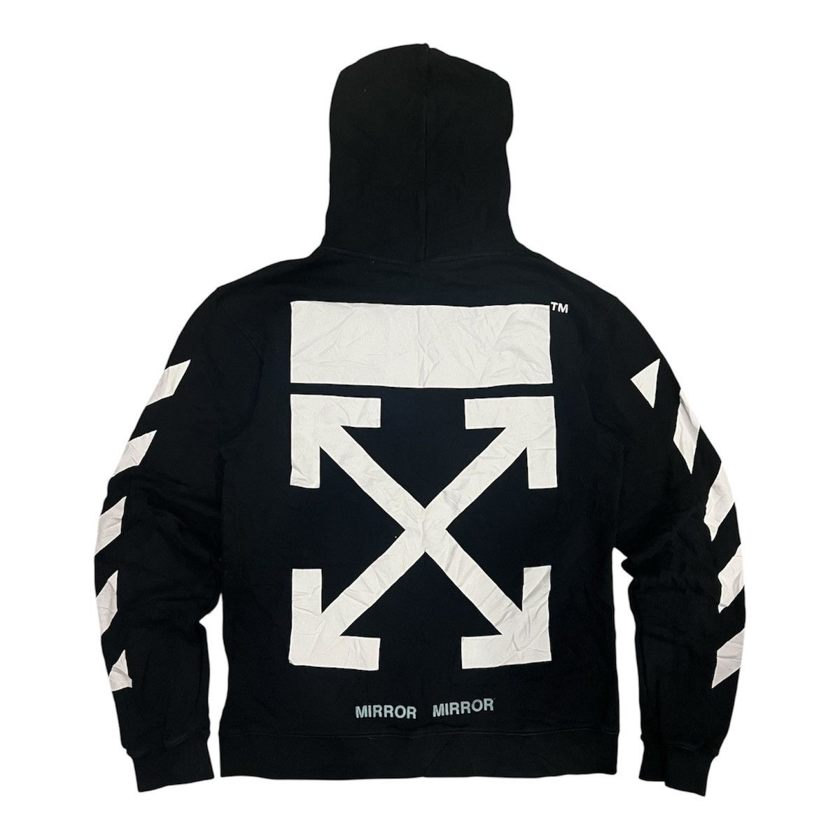 Off-White Off-White Caravaggio Mirror mirror hoodie Size US M / EU 48-50 / 2 - 2 Thumbnail