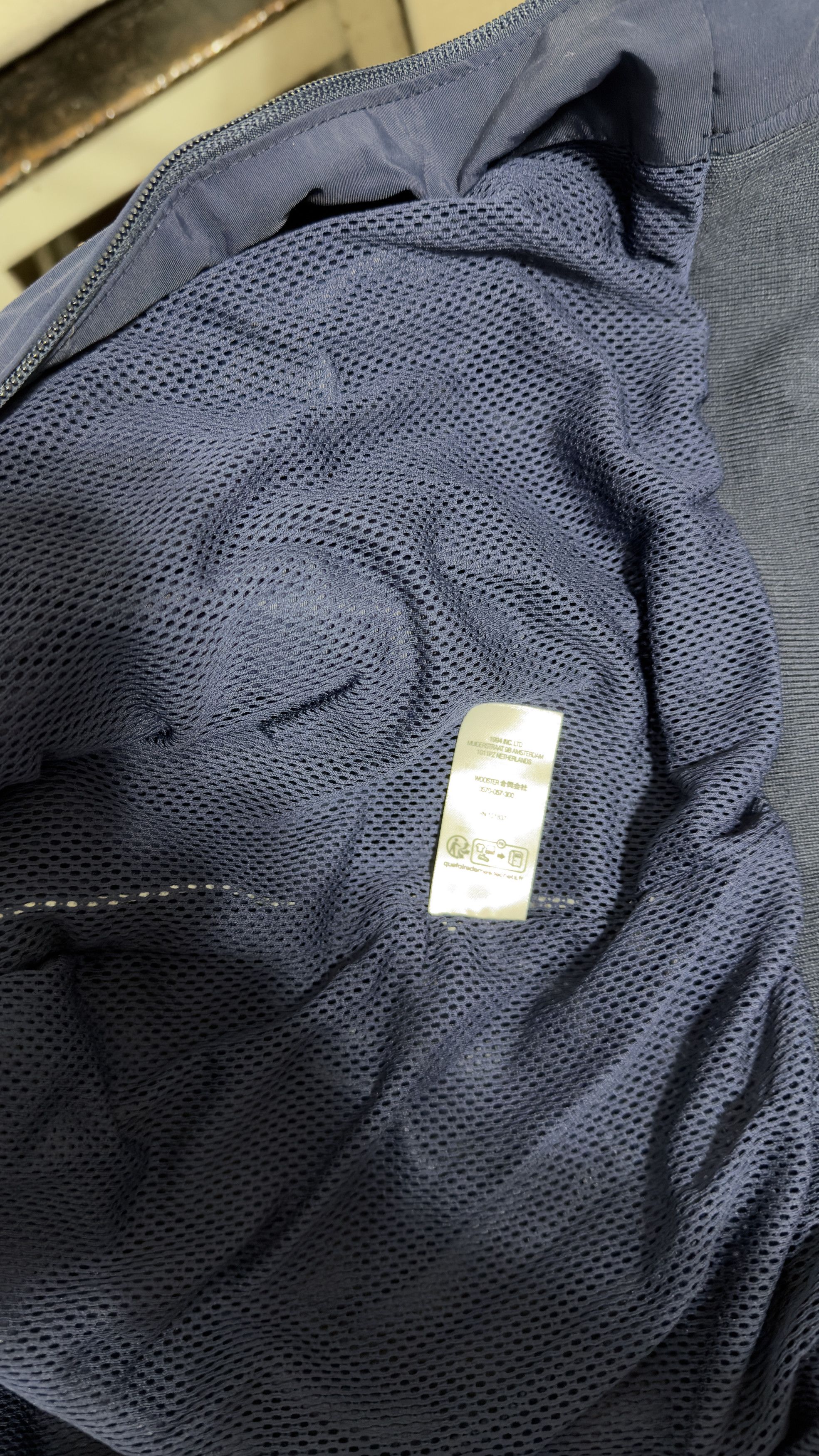 Supreme Navy Appliqué Hooded Track Jacket Size US M / EU 48-50 / 2 - 6 Thumbnail