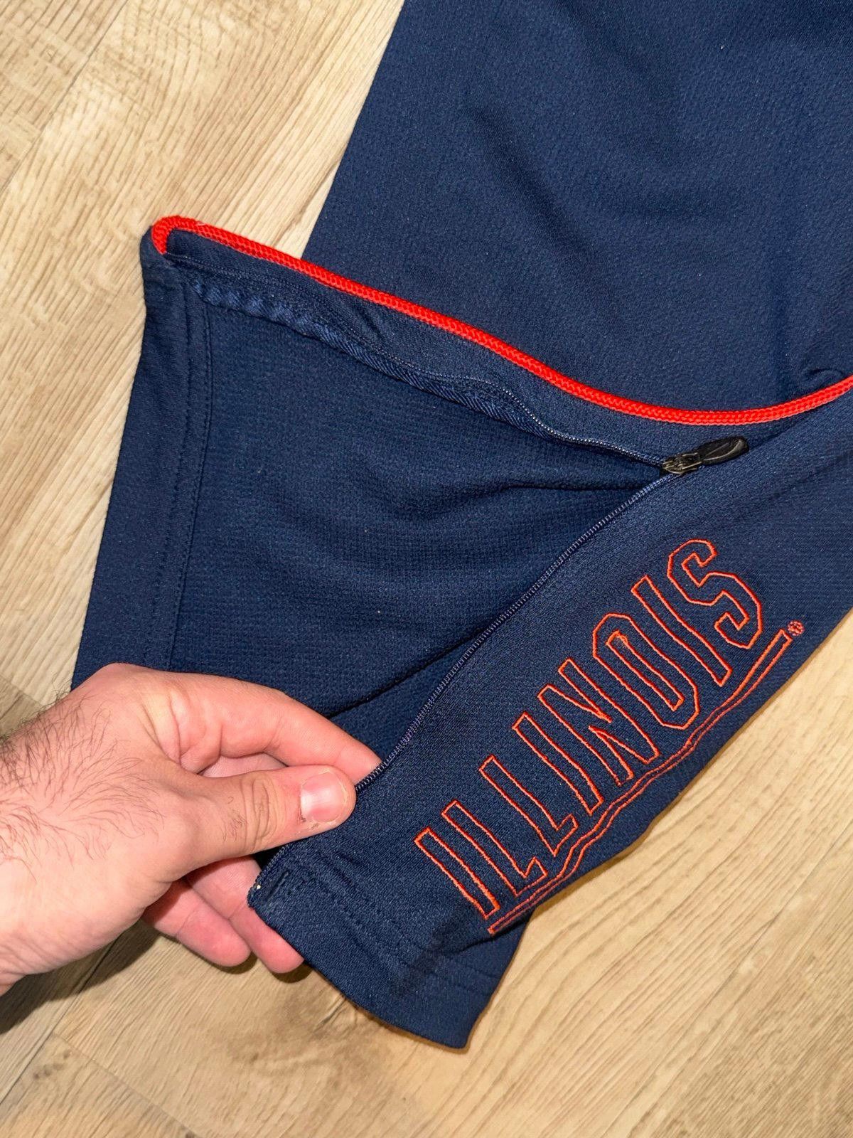 Nike Nike Team University Illinois Sweatpants Joggers Mens XL Size 40" / US 18 - 2 Thumbnail