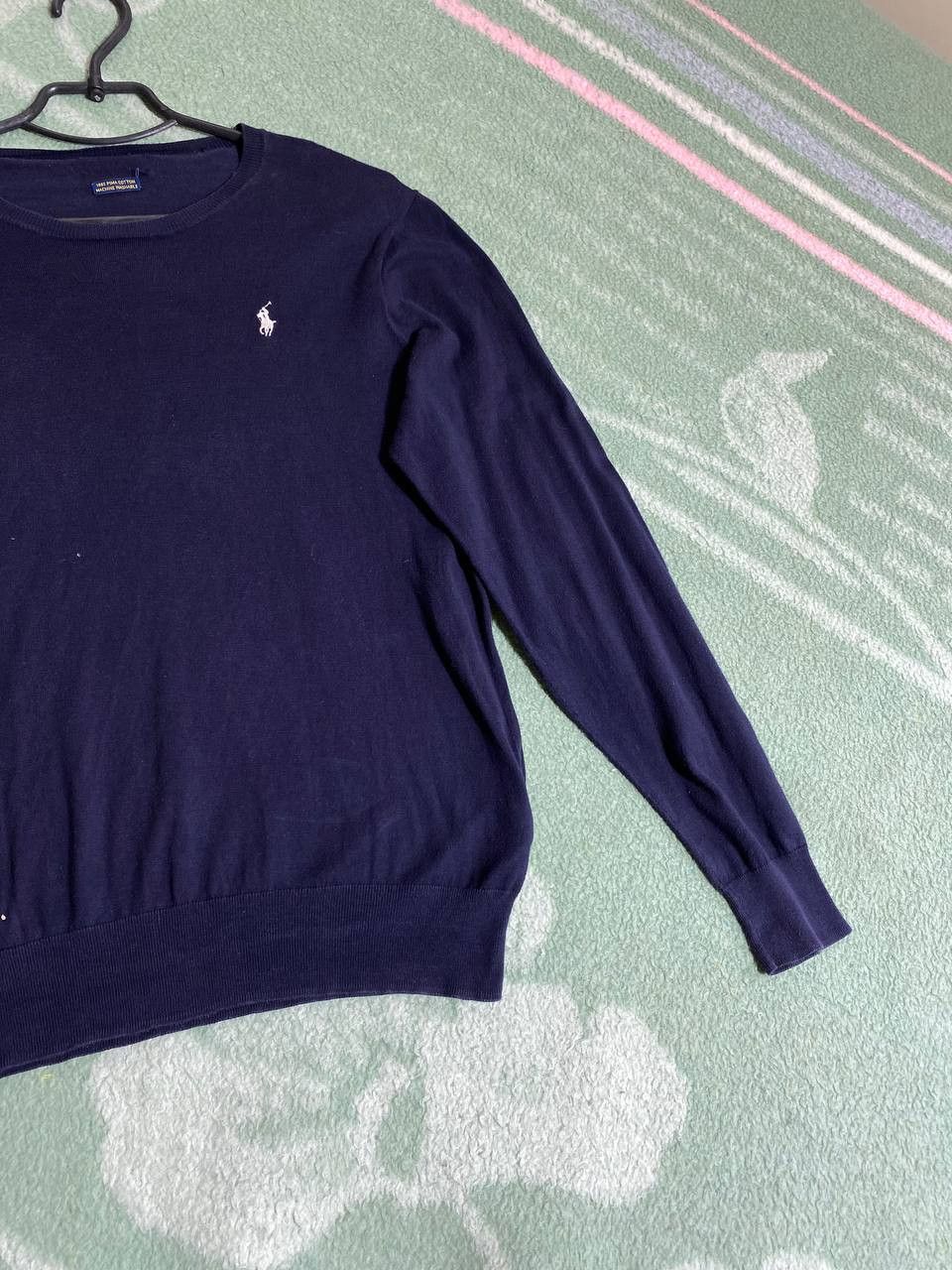 Polo Ralph Lauren Polo Ralph Lauren longsleeve polo rugby navy white Size US M / EU 48-50 / 2 - 14 Thumbnail