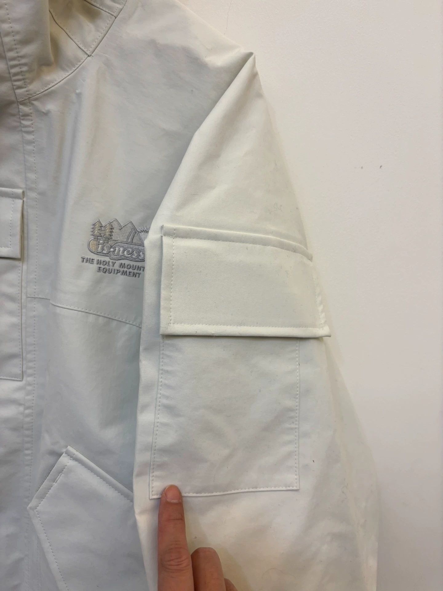 Other is-ness Oversized High Neck Shell Jacket Off-White Size 48 Size US M / EU 48-50 / 2 - 8 Thumbnail