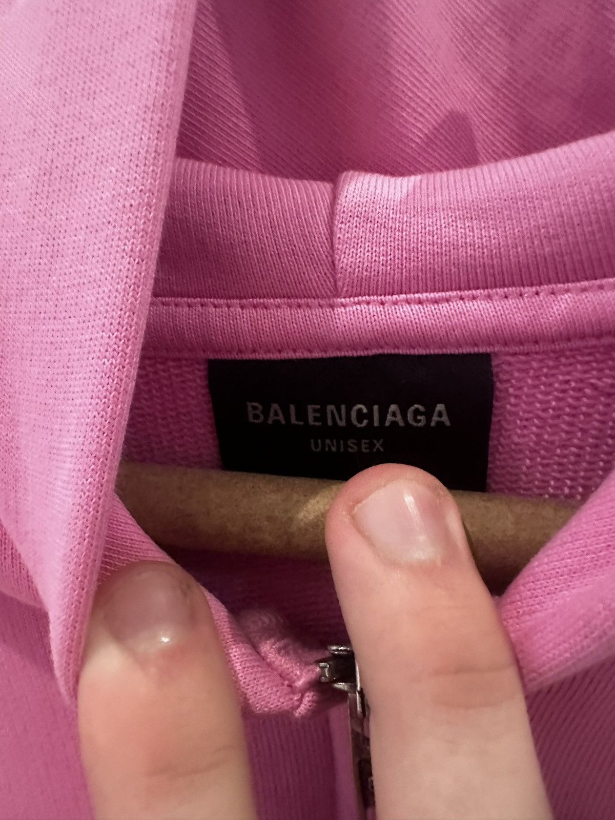 Balenciaga Pink Offshore Balenciaga Zip up Hoodie Size US S / EU 44-46 / 1 - 3 Thumbnail