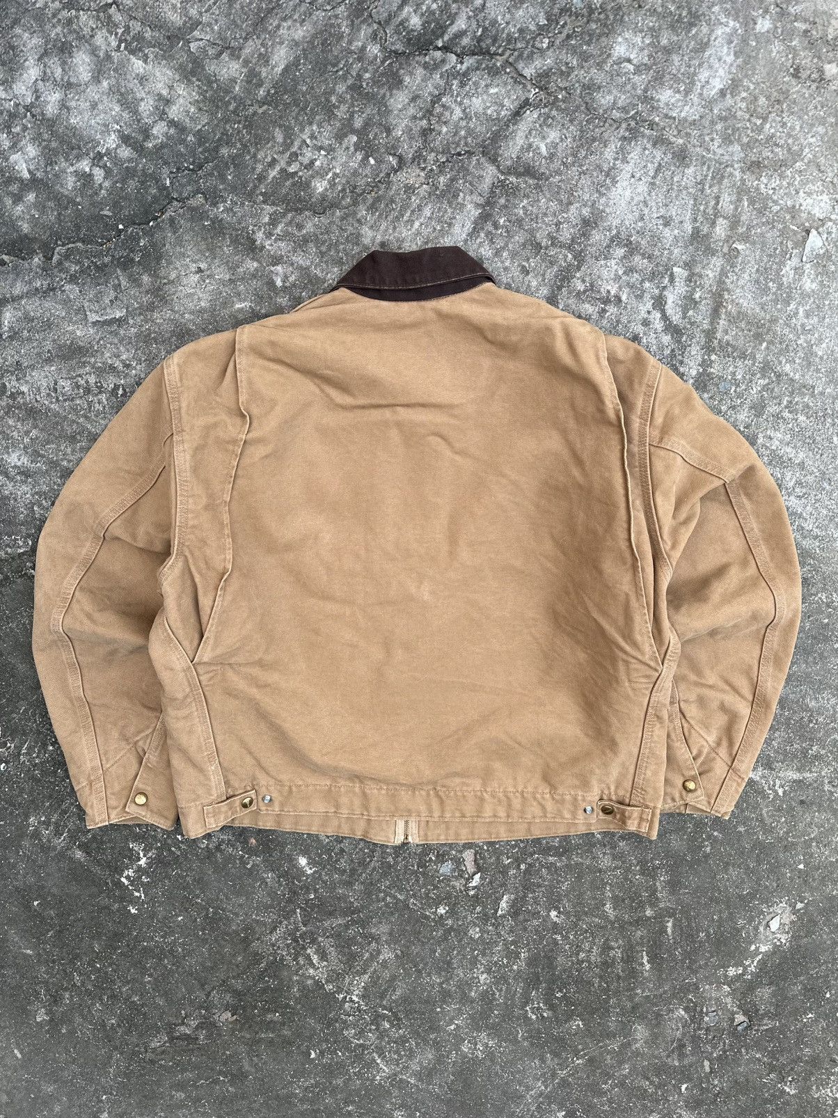 Carhartt Rare! Crazy Vintage Y2K Carhartt Detroit Jacket J97 CML Size US XL / EU 56 / 4 - 7 Thumbnail