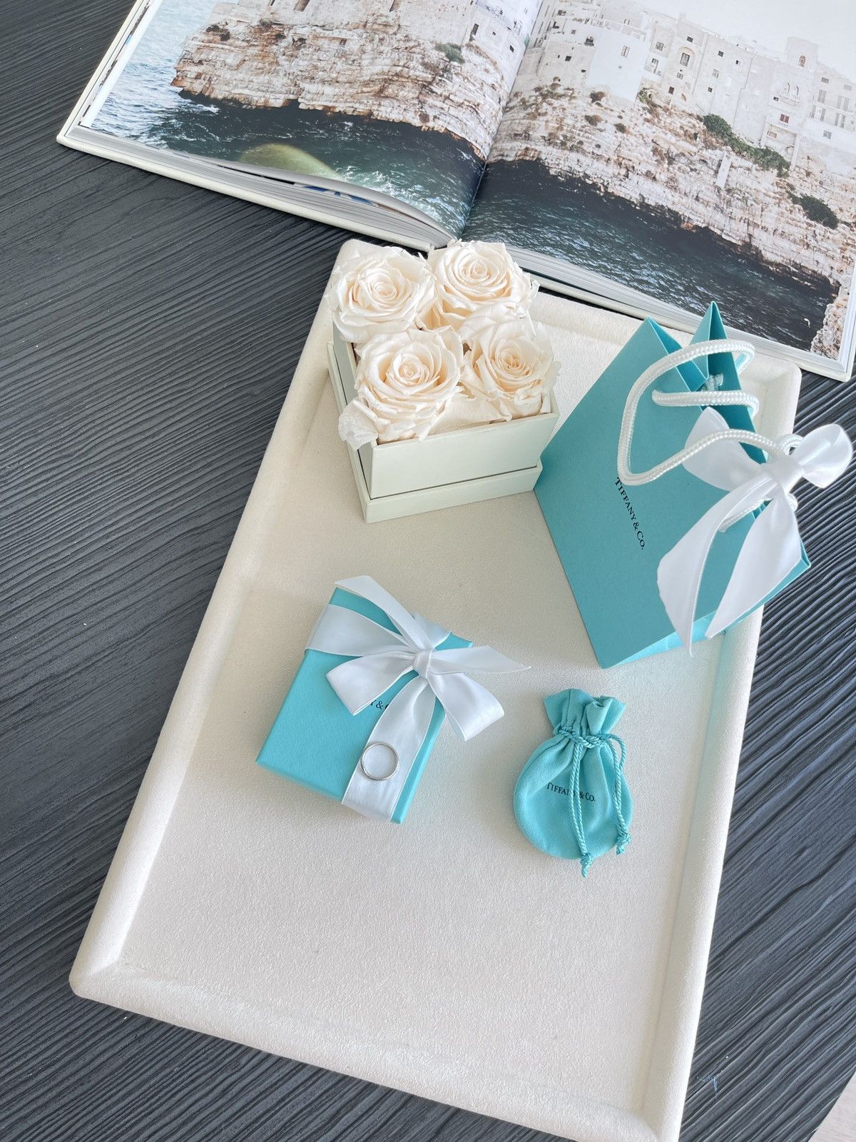 Tiffany & Co. Tiffany & Co. Elsa Peretti Ring Dia Platinum NEW $2,400 Size ONE SIZE - 2 Thumbnail