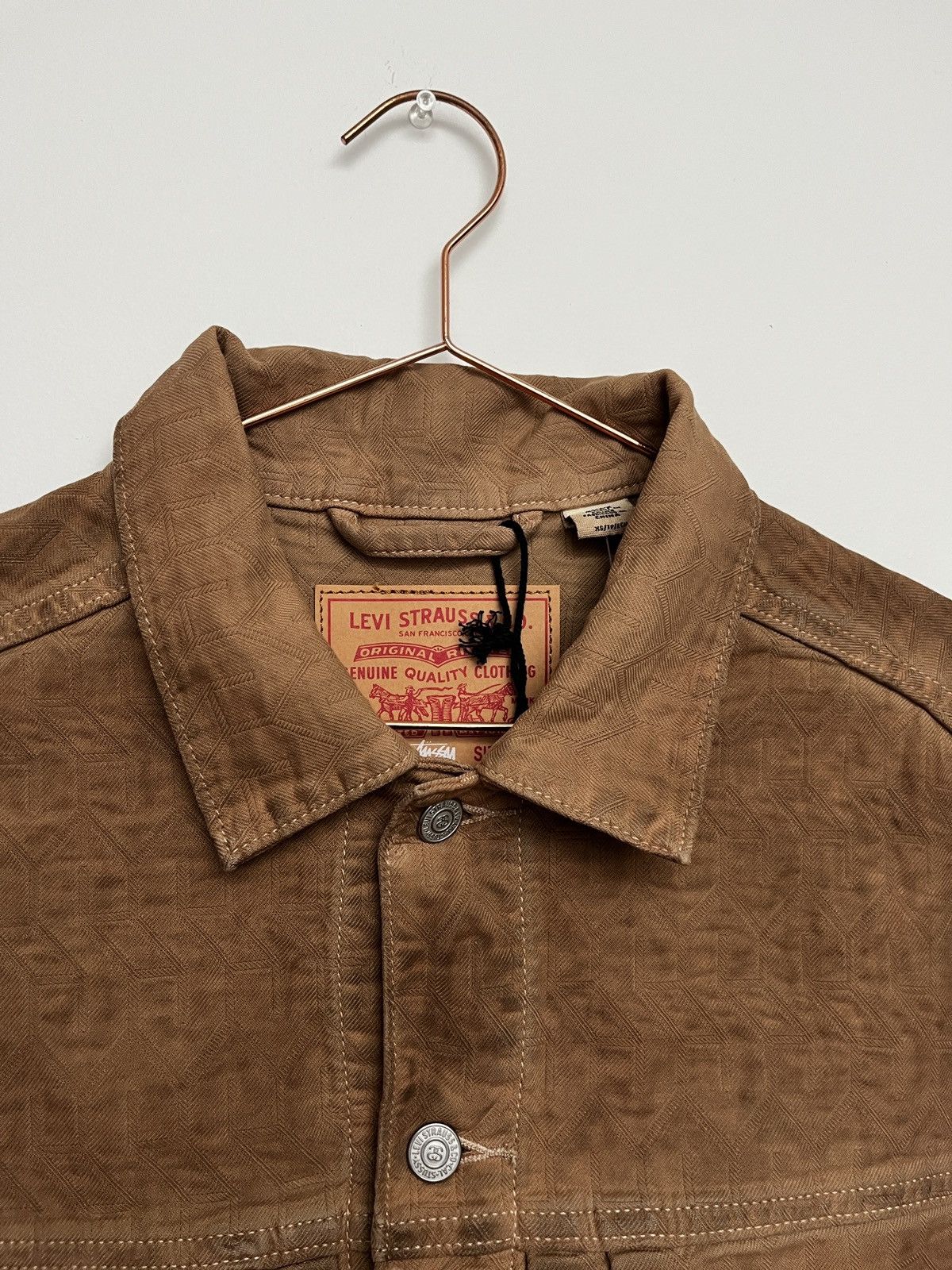 Levi Strauss Levi's Jacquard Jacket Stussy X Levi's Jacquard