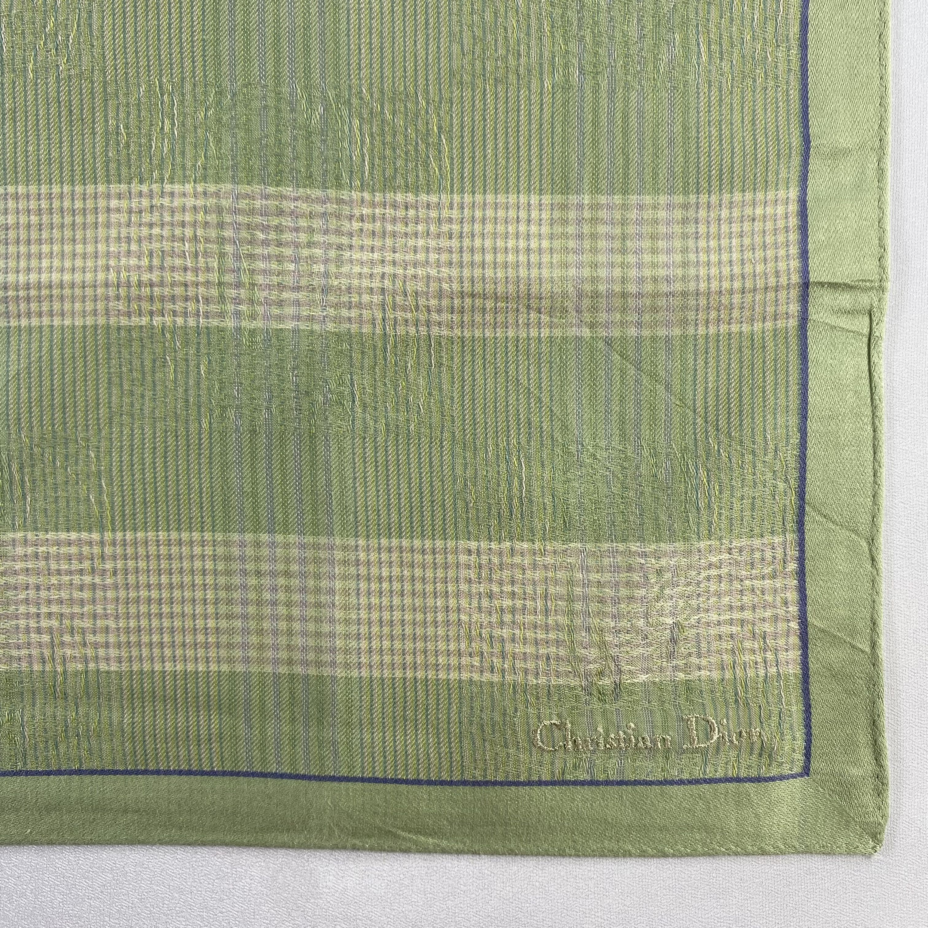 Vintage Christian Dior Monsieur Handkerchief / Neckerchief-P1627 Size ONE SIZE - 3 Thumbnail