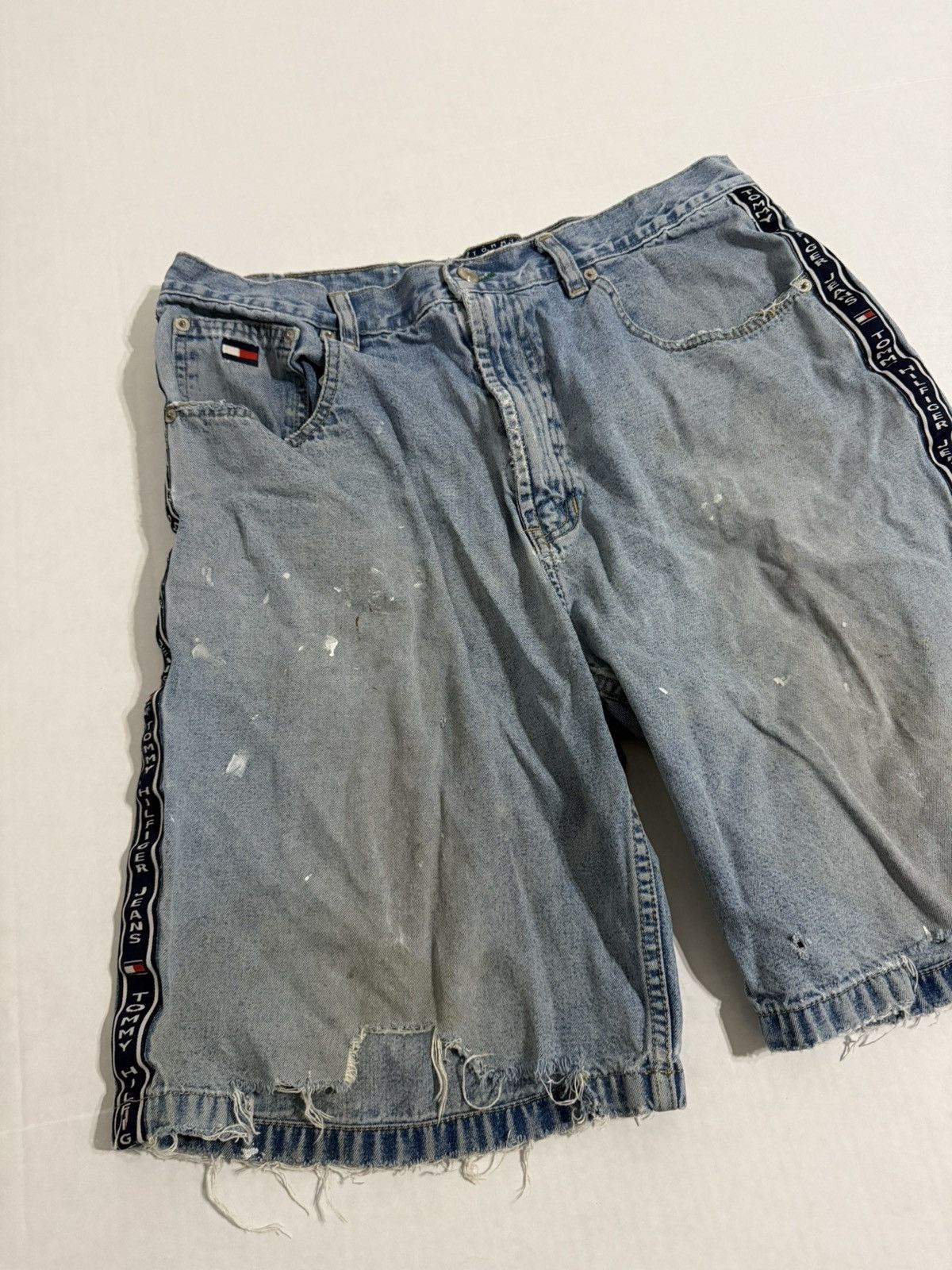 Tommy Hilfiger Vintage 90s Tommy Hilfiger shorts Size US 36 / EU 52 - 2 Thumbnail