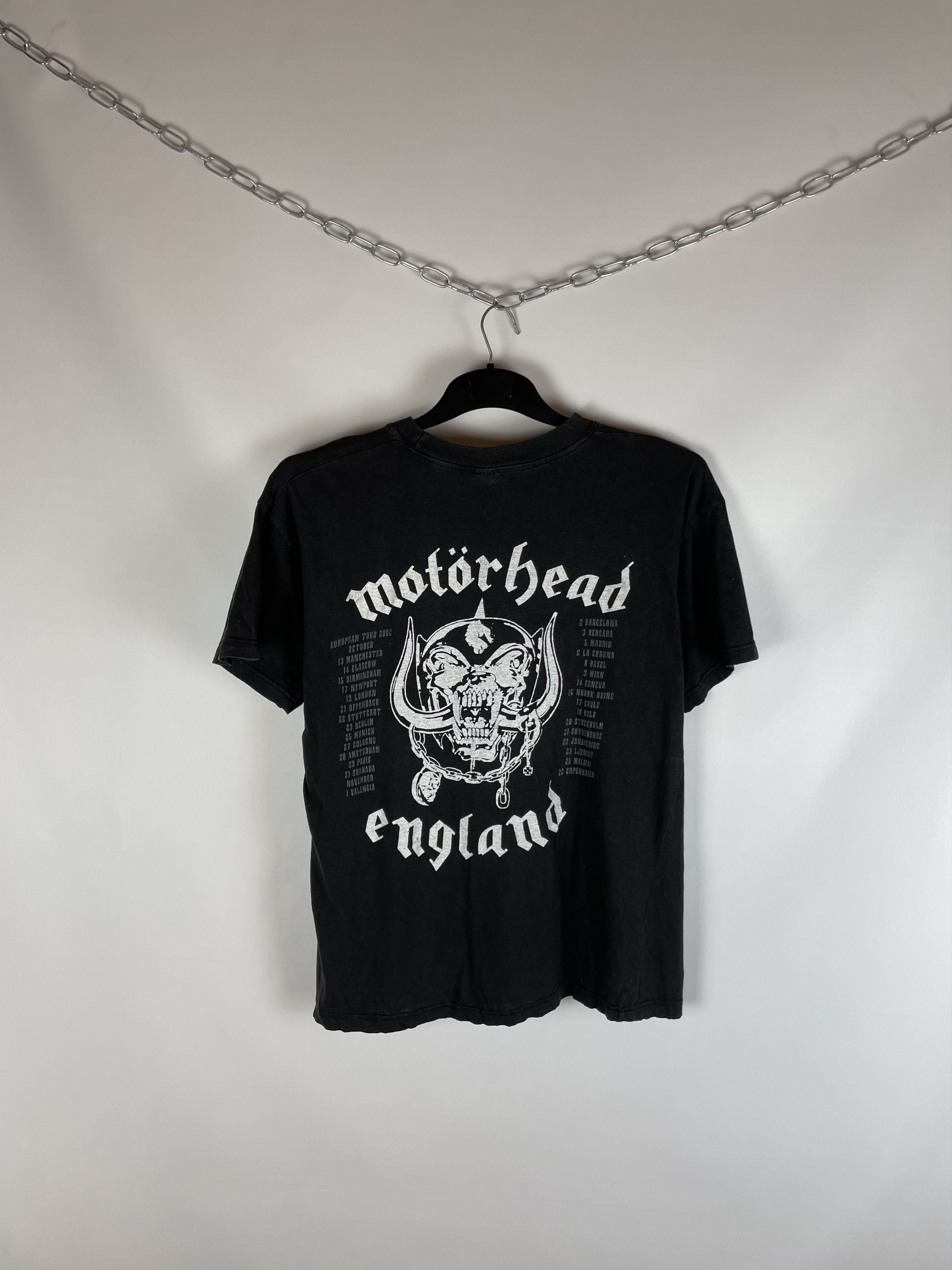 Band Tees Motorhead 2002 Vintage Mens Rock Band T-Shirt Size US M / EU 48-50 / 2 - 7 Thumbnail