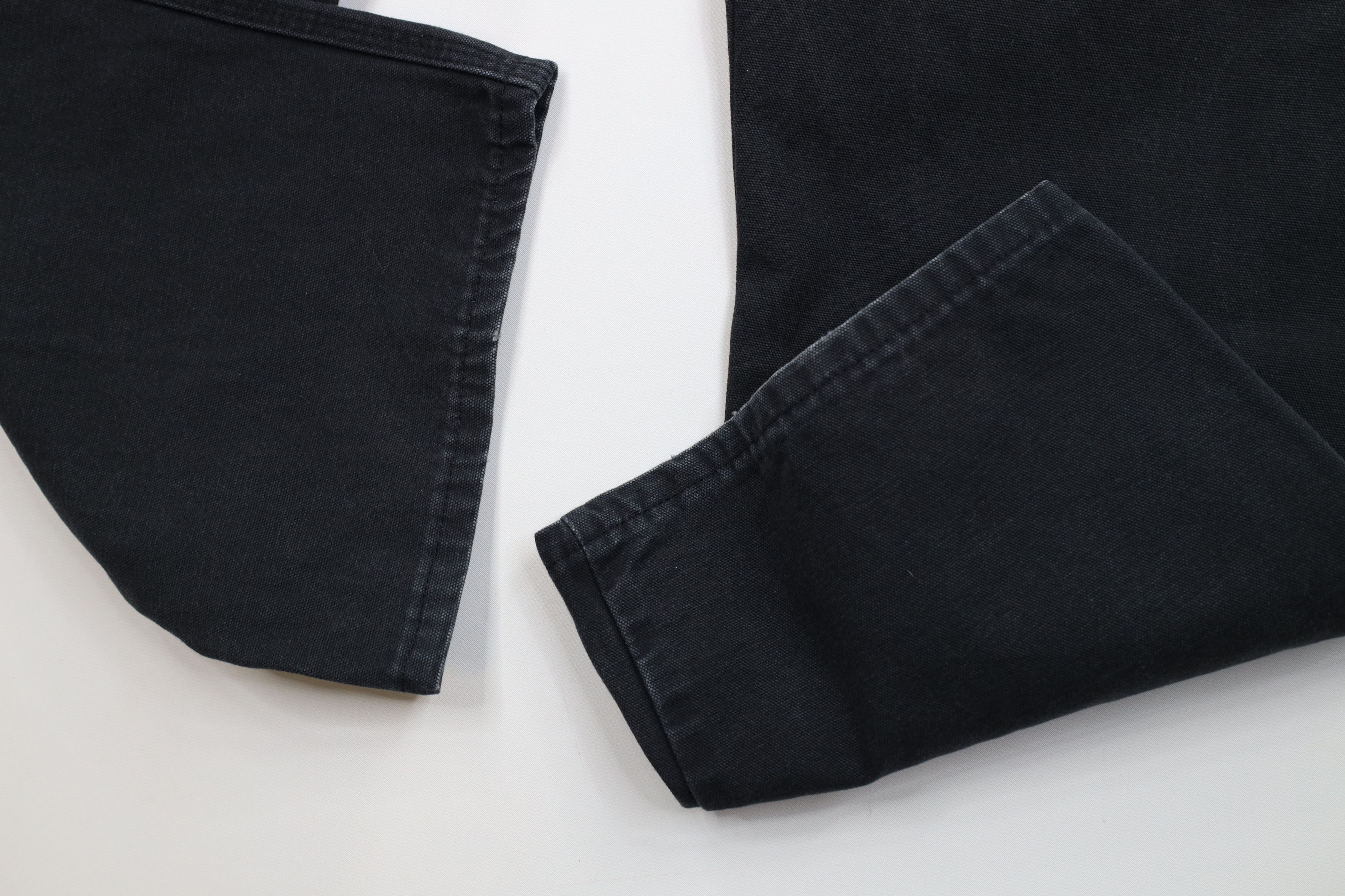 Dickies Vintage Y2K Dickies Wide Leg Dungaree Pants Black Cotton Size US 42 / EU 58 - 6 Thumbnail