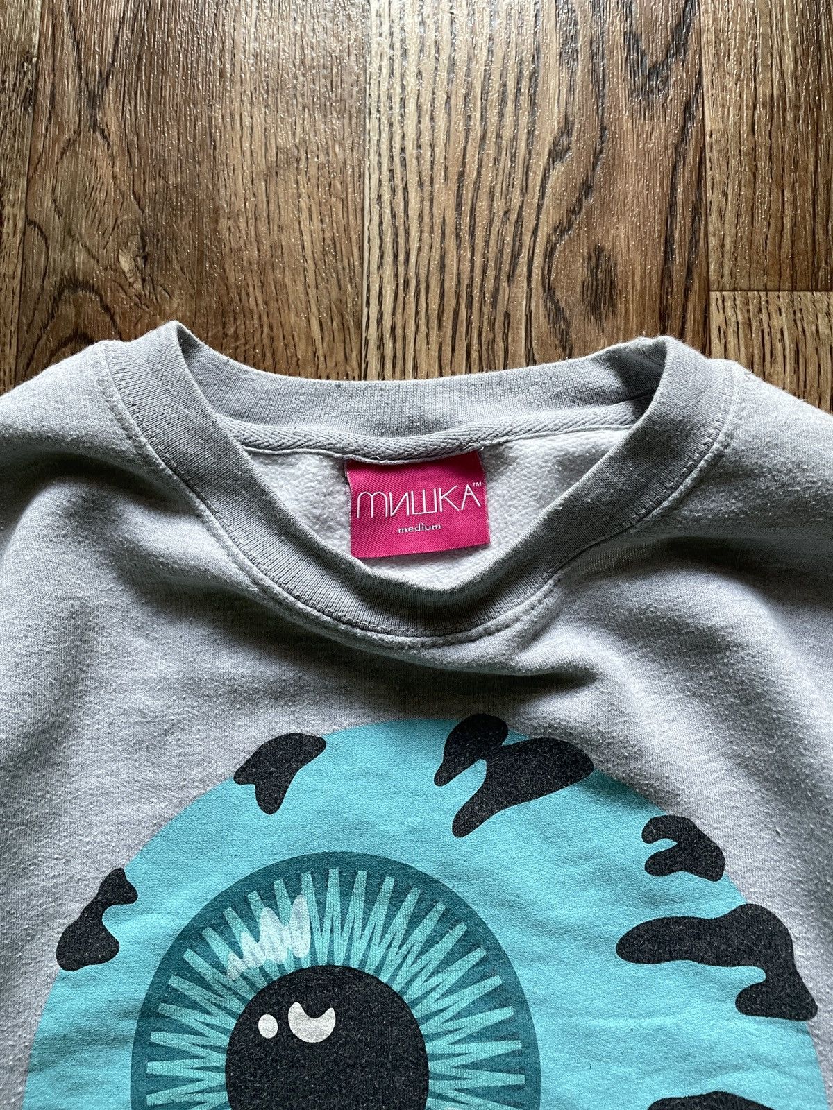 Mishka Mishka Bear Mop vintage streetwear crewneck Size US M / EU 48-50 / 2 - 3 Thumbnail