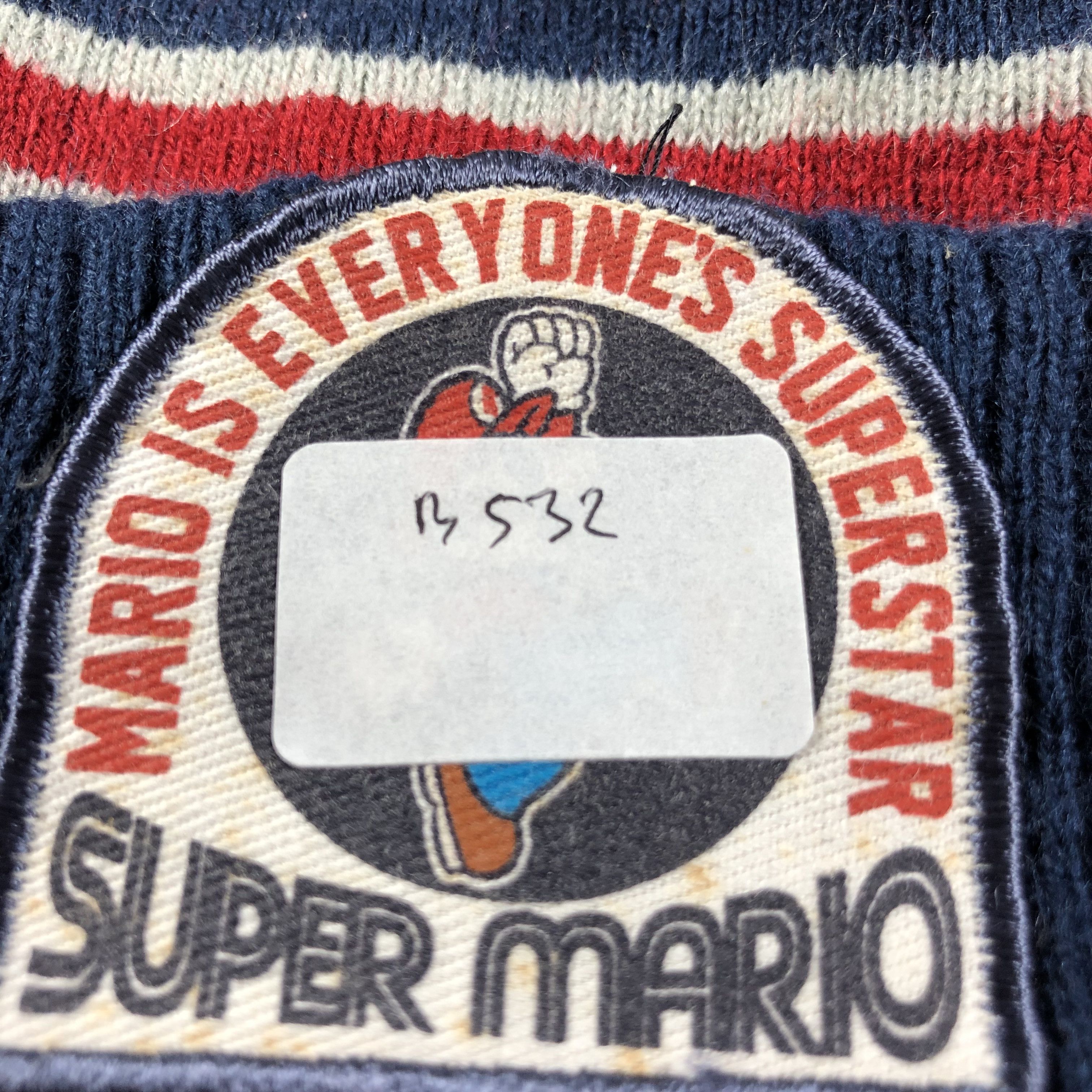 Nintendo Super Mario Striped Bobble Beanie Snowcap Snow Hat B532 Size ONE SIZE - 7 Thumbnail