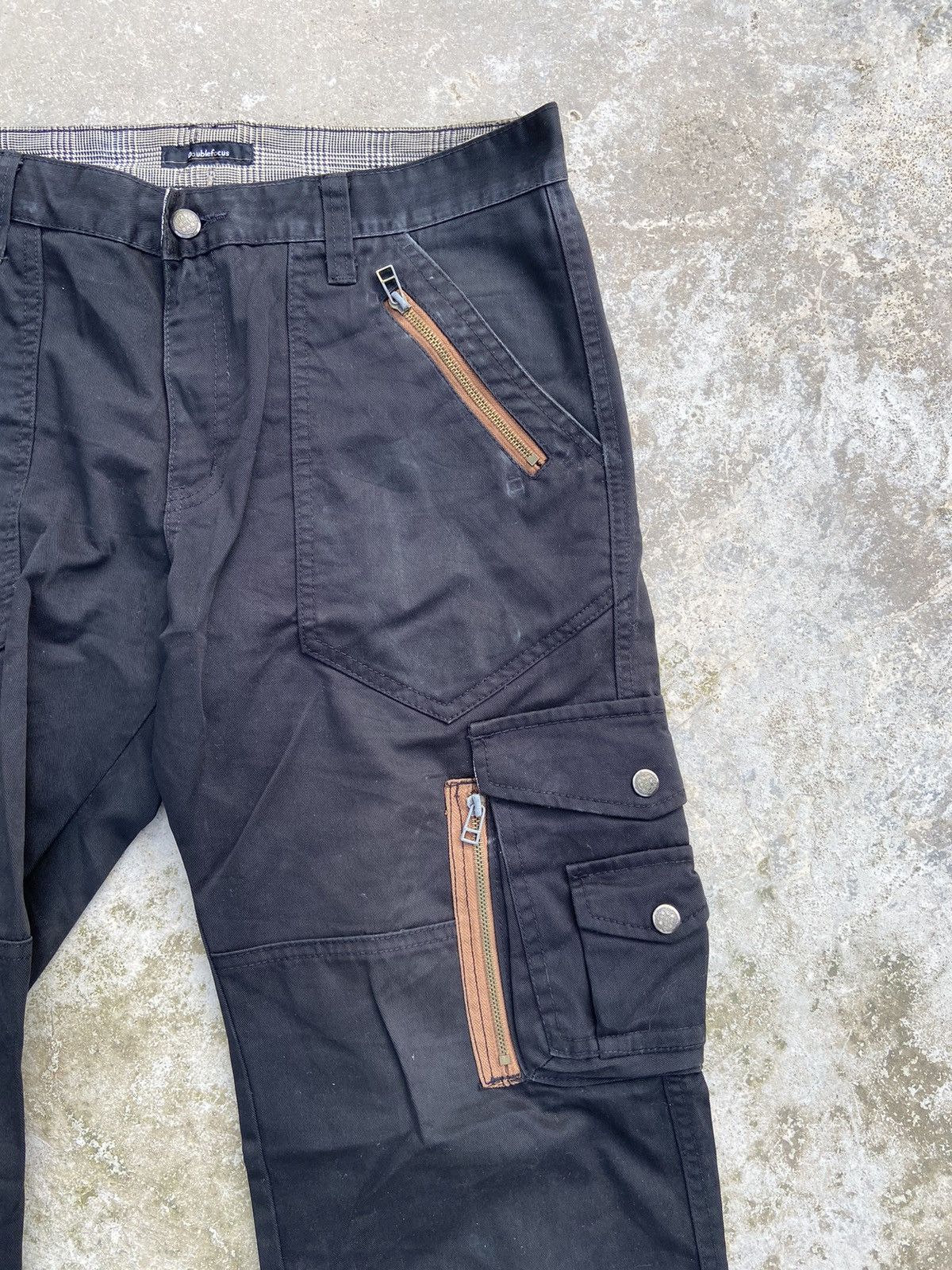 Japanese Brand Double Focus cargo pants Size US 34 / EU 50 - 2 Thumbnail