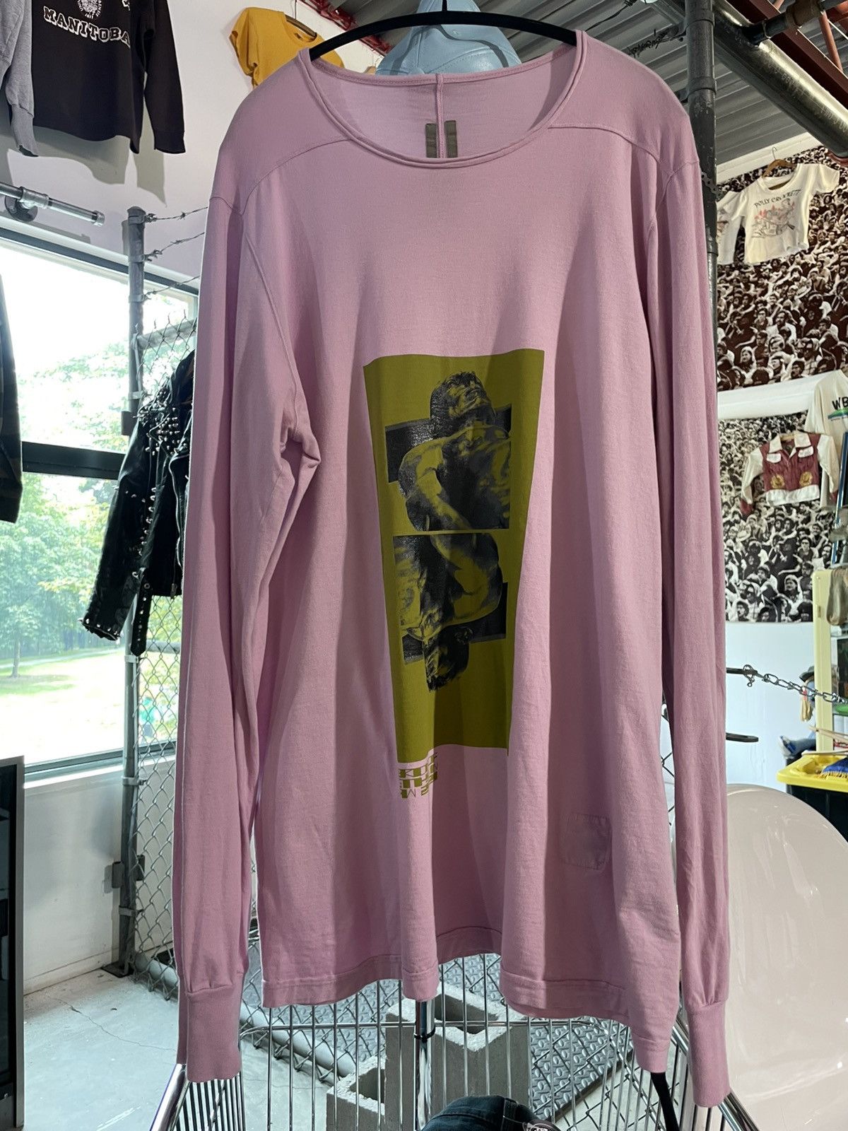 SS22 Rick Owns long sleeve graphic tee