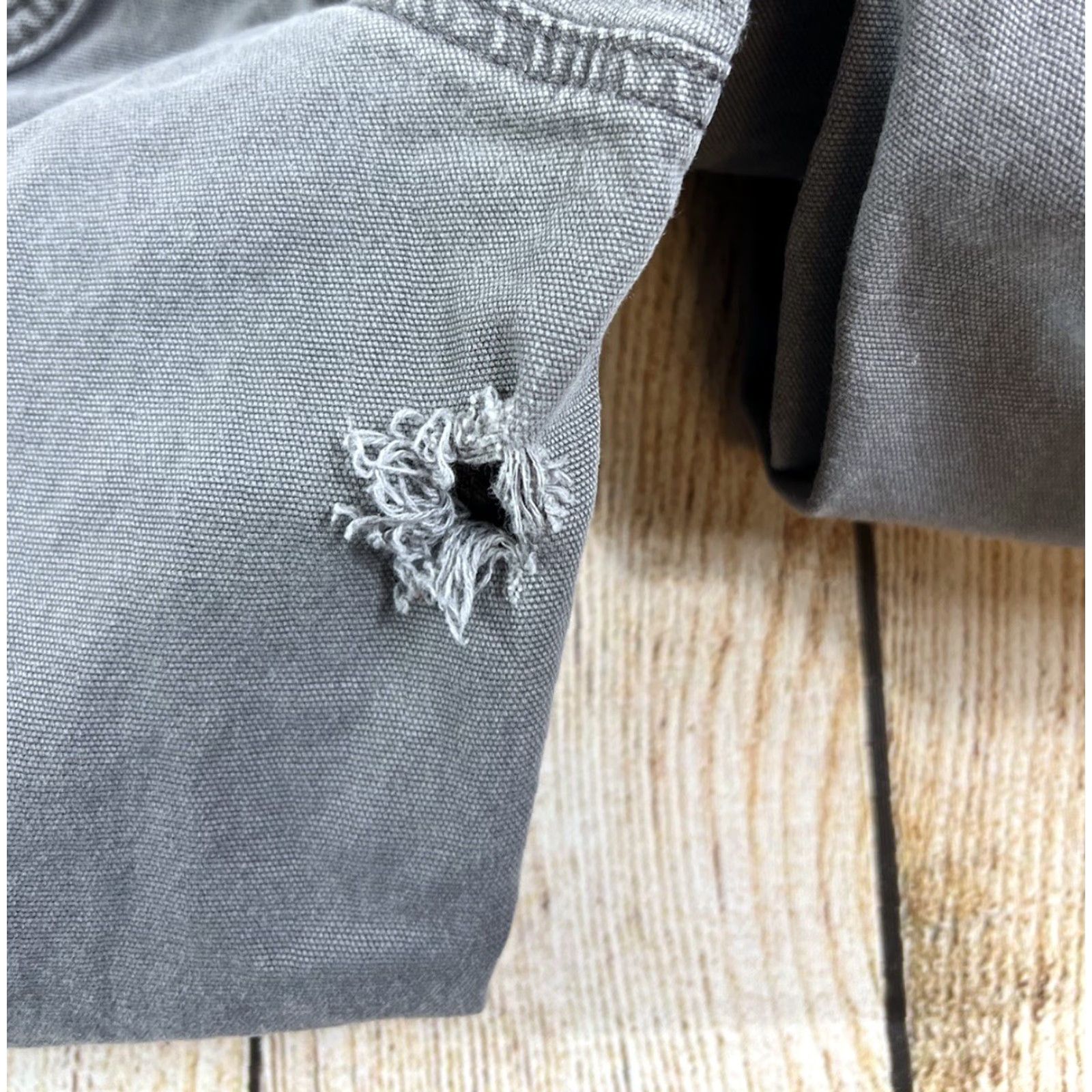 Carhartt Carhartt Mens Pants Relaxed Fit Carpenter Gray 32x31 Inseam 31 Paint Splatter Distressed Size US 32 / EU 48 - 8 Thumbnail